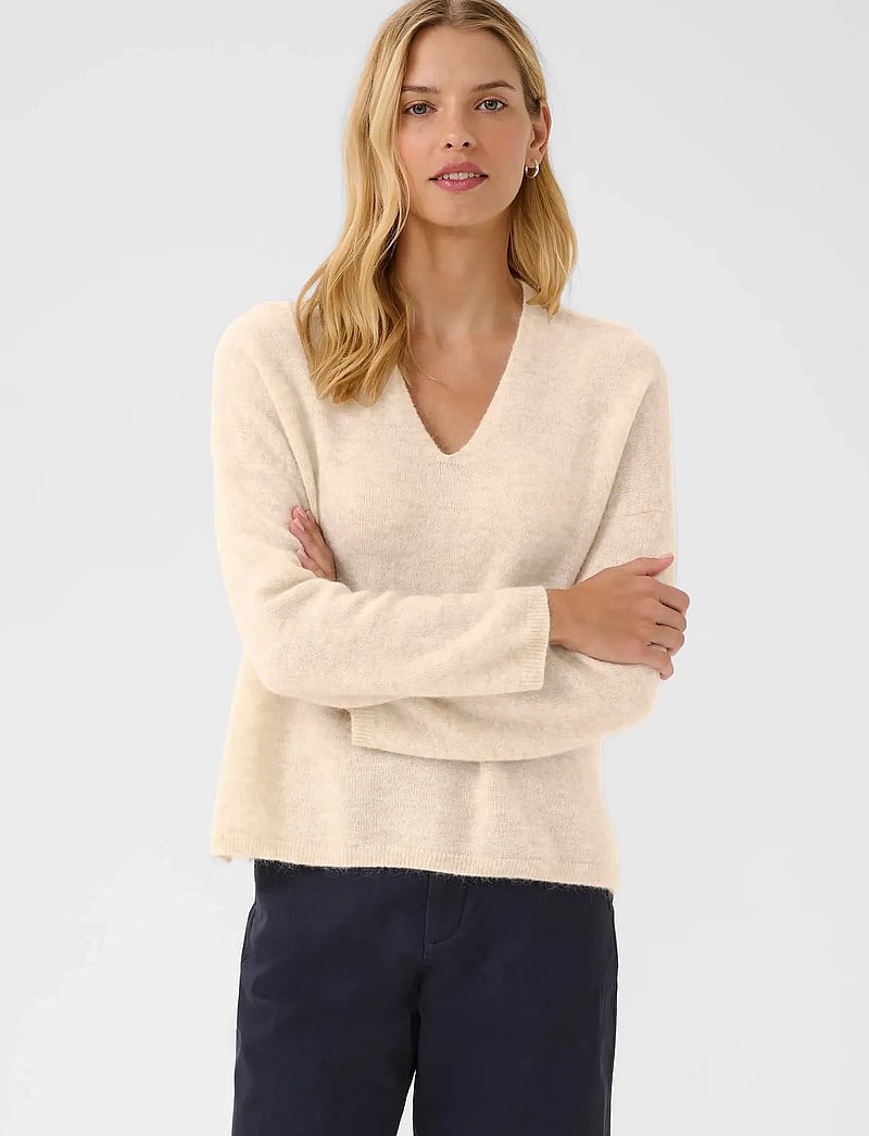 Part Two - TitinaPW PU - jumpers - french oak melange - 0