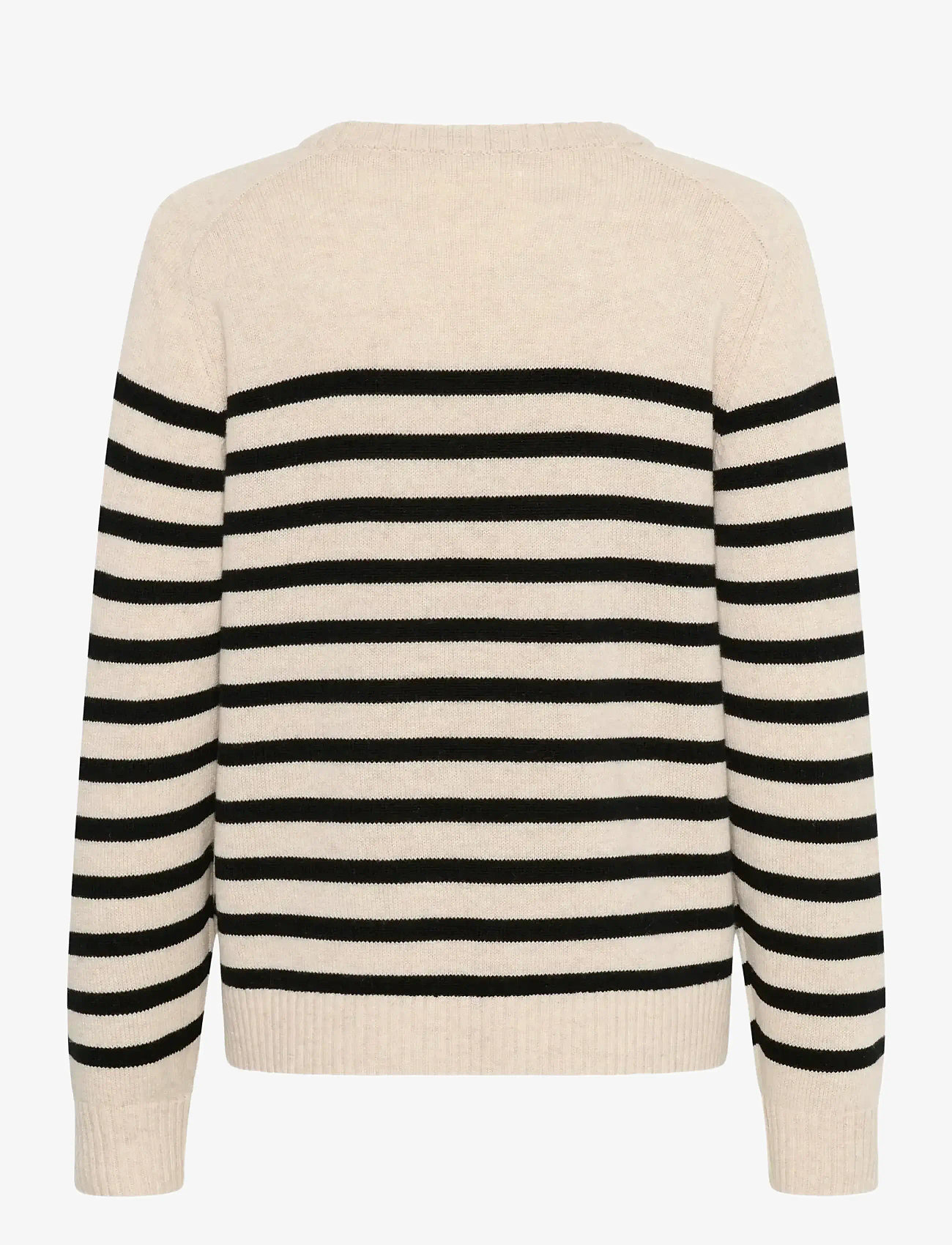 Part Two - NiakaPW PU - herbstliche kleidung - black stripe - 1