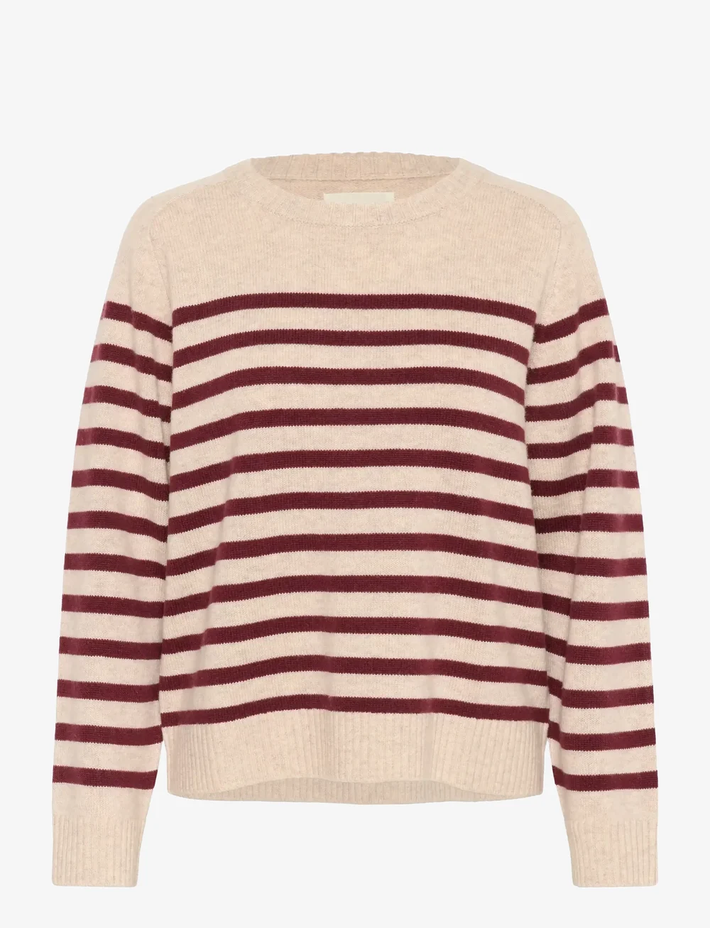 Part Two - NiakaPW PU - striktrøjer - tawny port stripe - 1