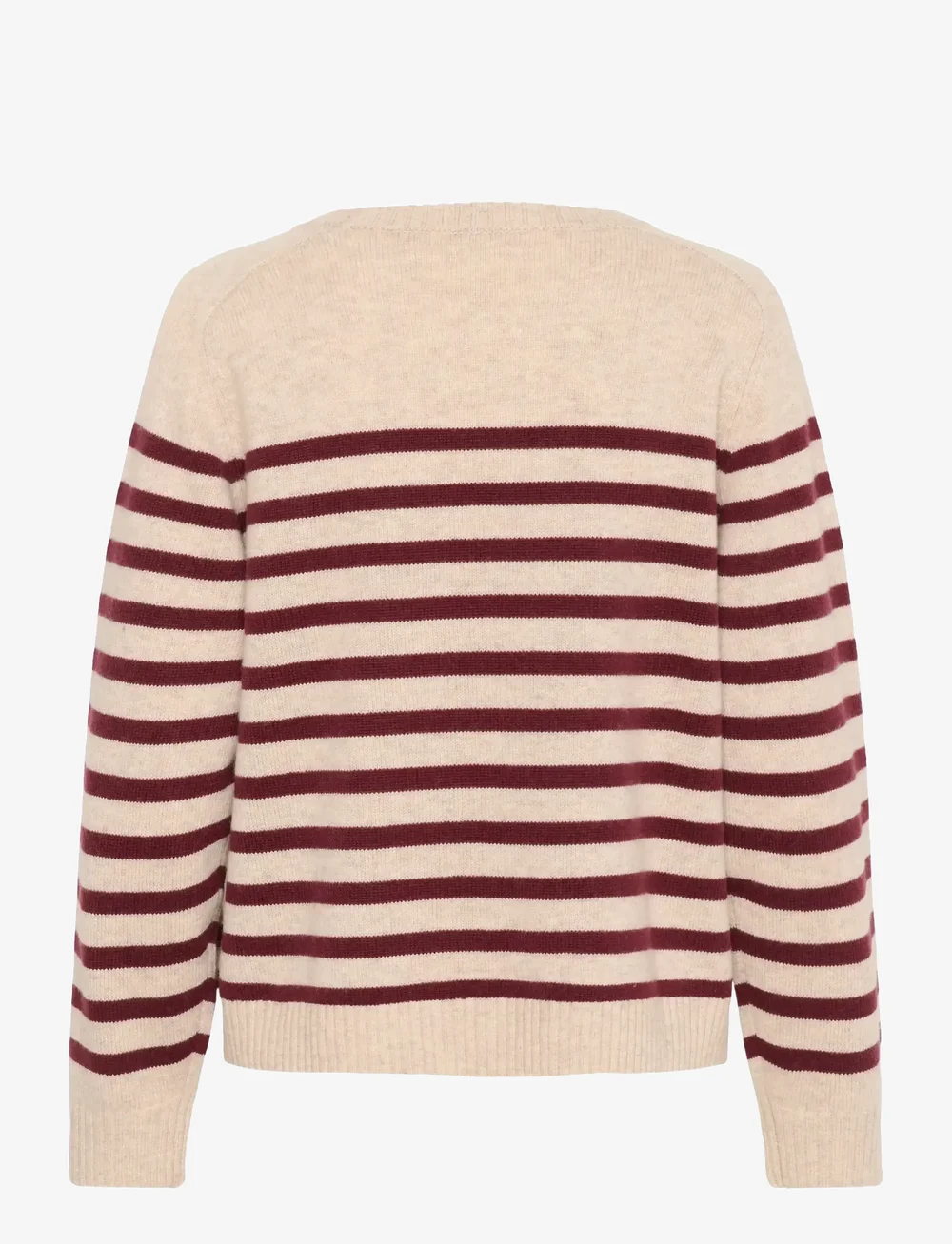 Part Two - NiakaPW PU - striktrøjer - tawny port stripe - 2