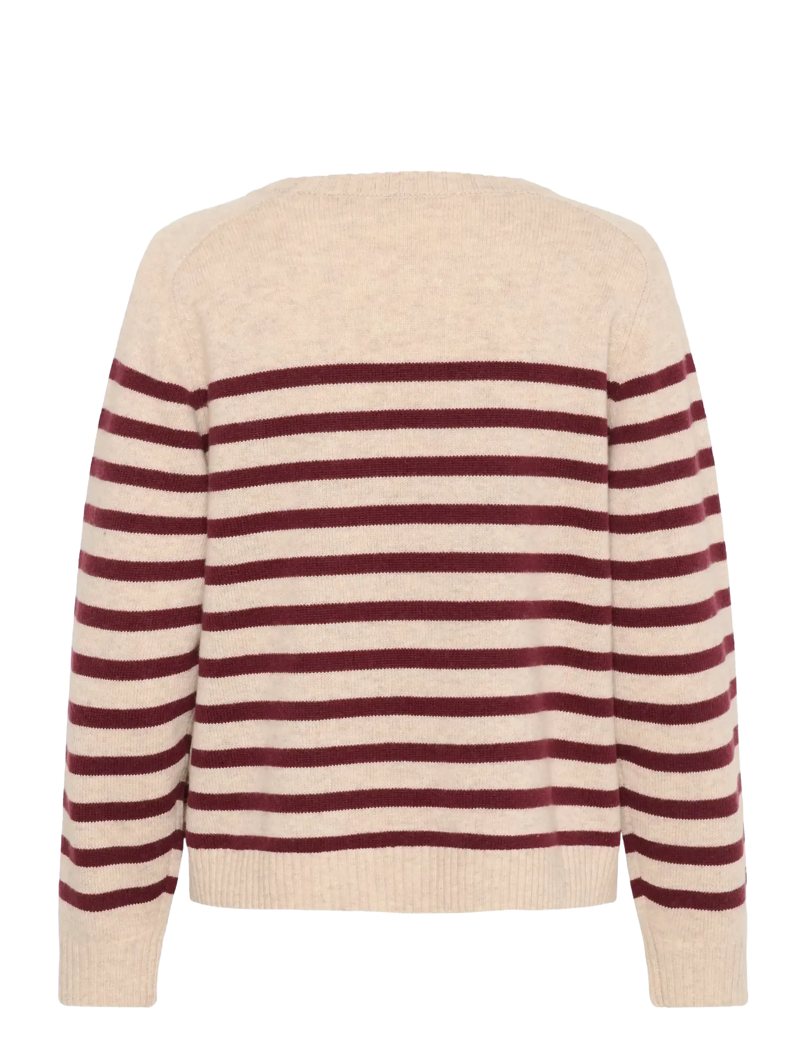 Part Two - NiakaPW PU - trøjer - tawny port stripe - 2