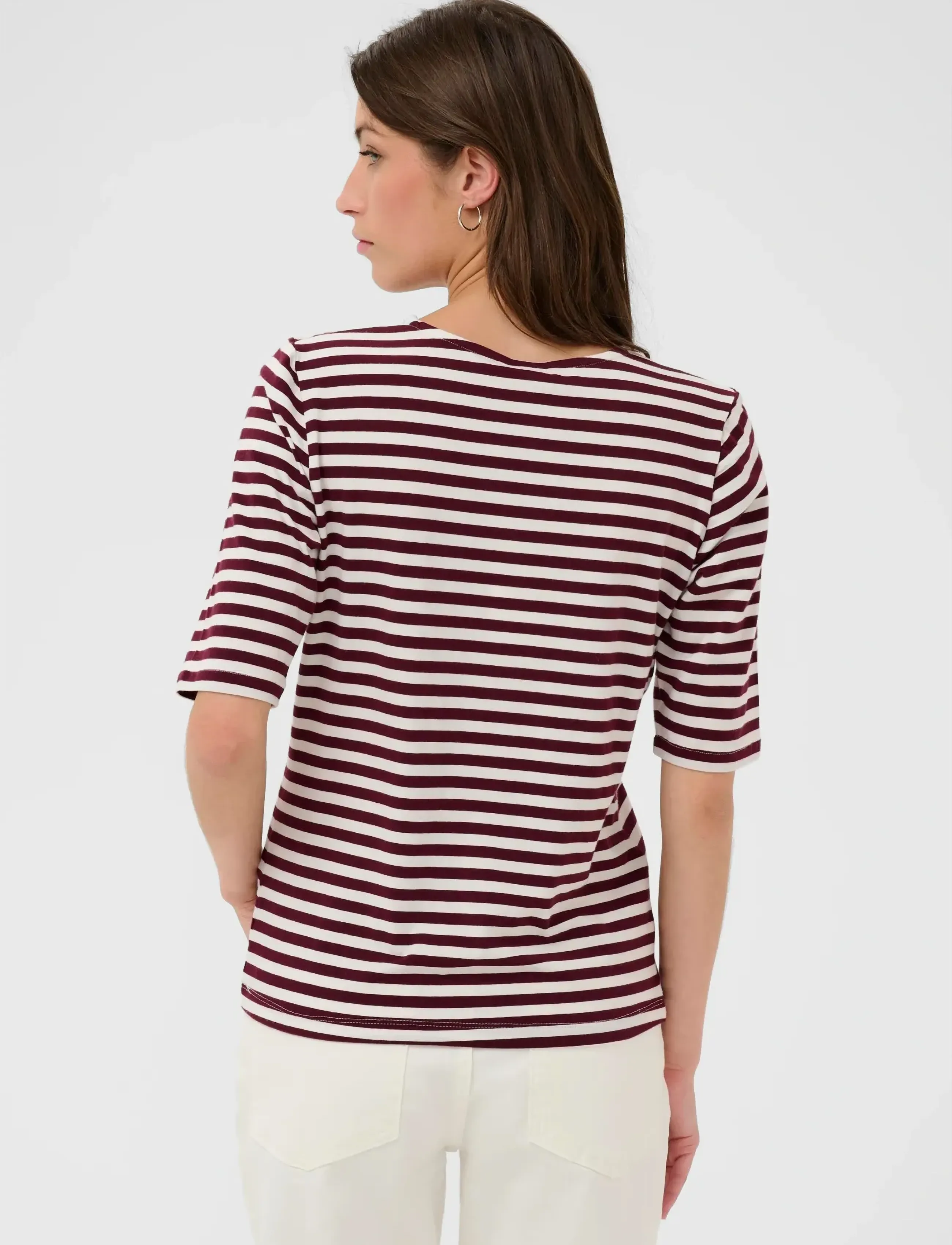 Part Two - NemiPW TS - t-shirts - fig stripe - 4