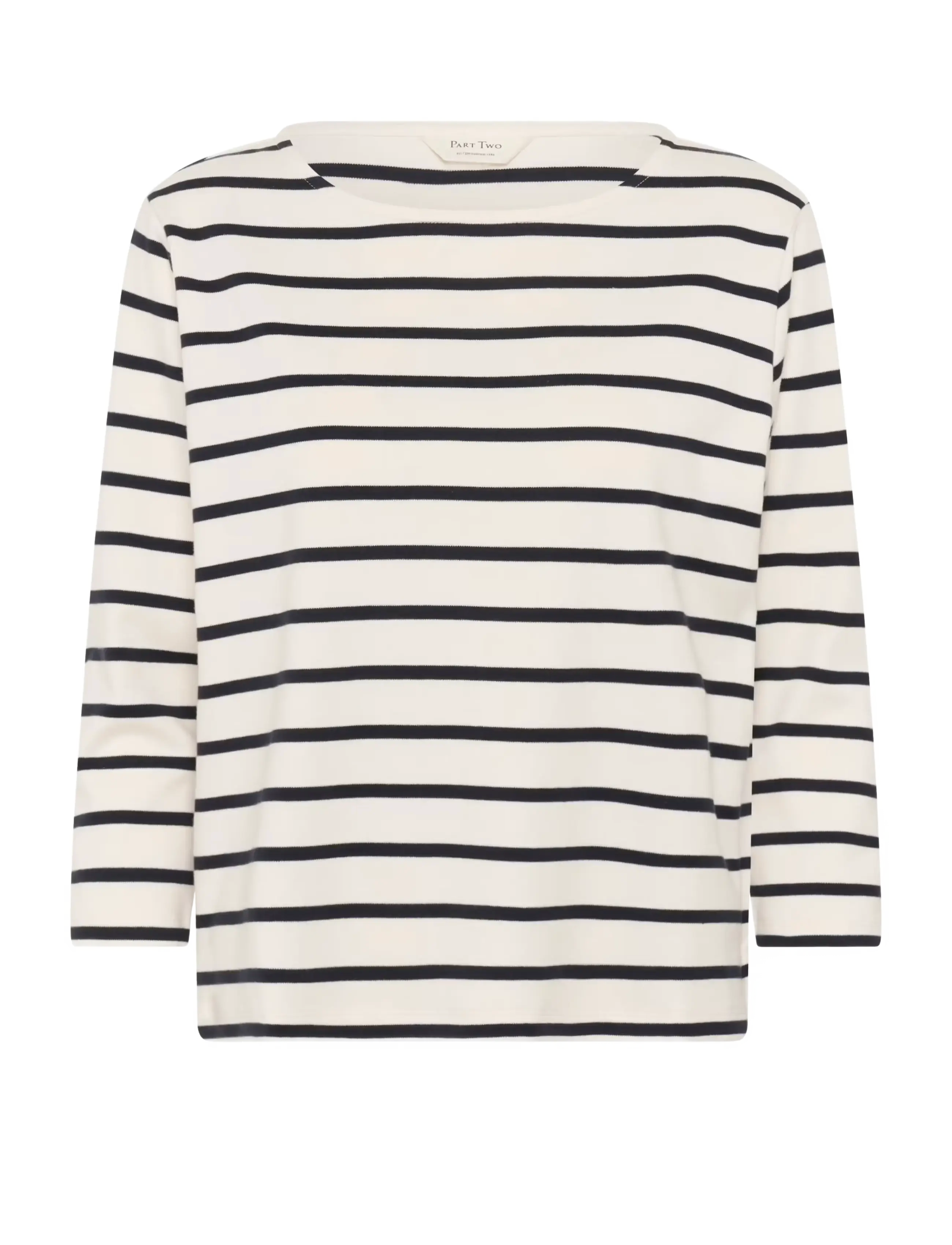 Part Two NelaPW Tshirt - T-shirts & Toppar - DARK NAVY STRIPE / multi