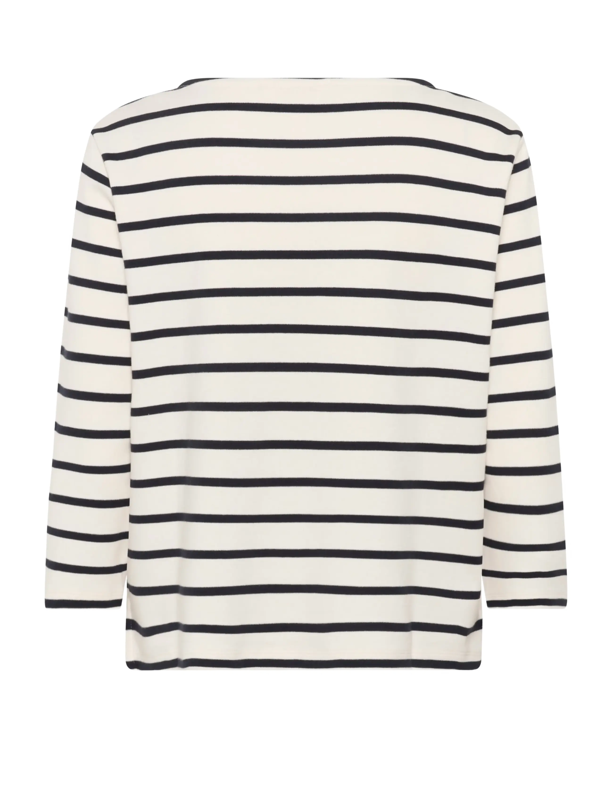 Part Two - NelaPW Tshirt - långärmade toppar - dark navy stripe - 2