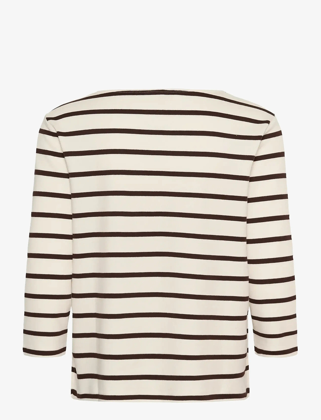 Part Two - NelaPW Tshirt - langærmede toppe - mole stripe - 2