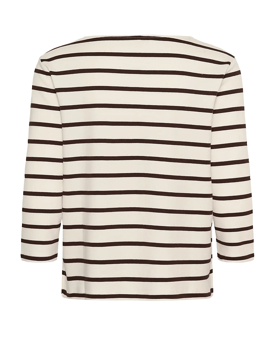 Part Two - NelaPW TS - långärmade toppar - mole stripe - 2