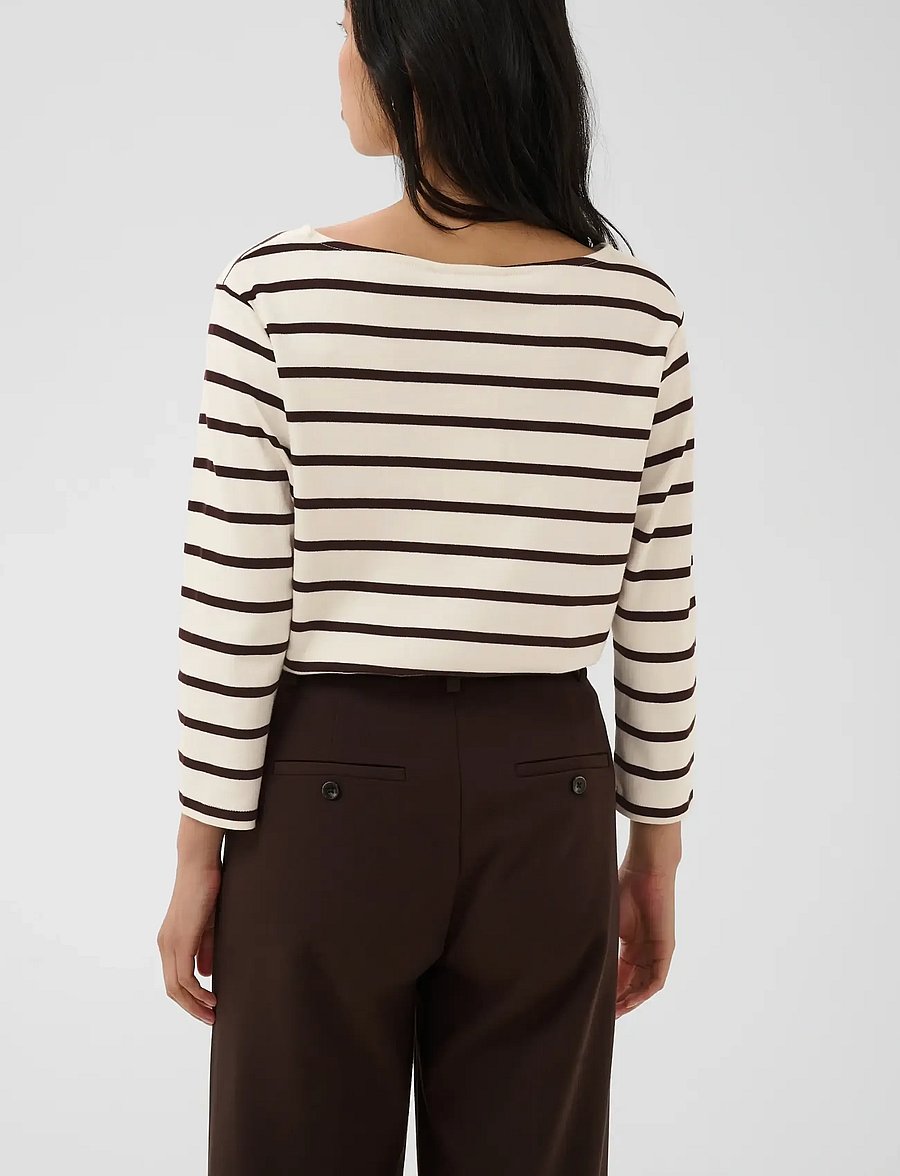 Part Two - NelaPW TS - långärmade toppar - mole stripe - 4