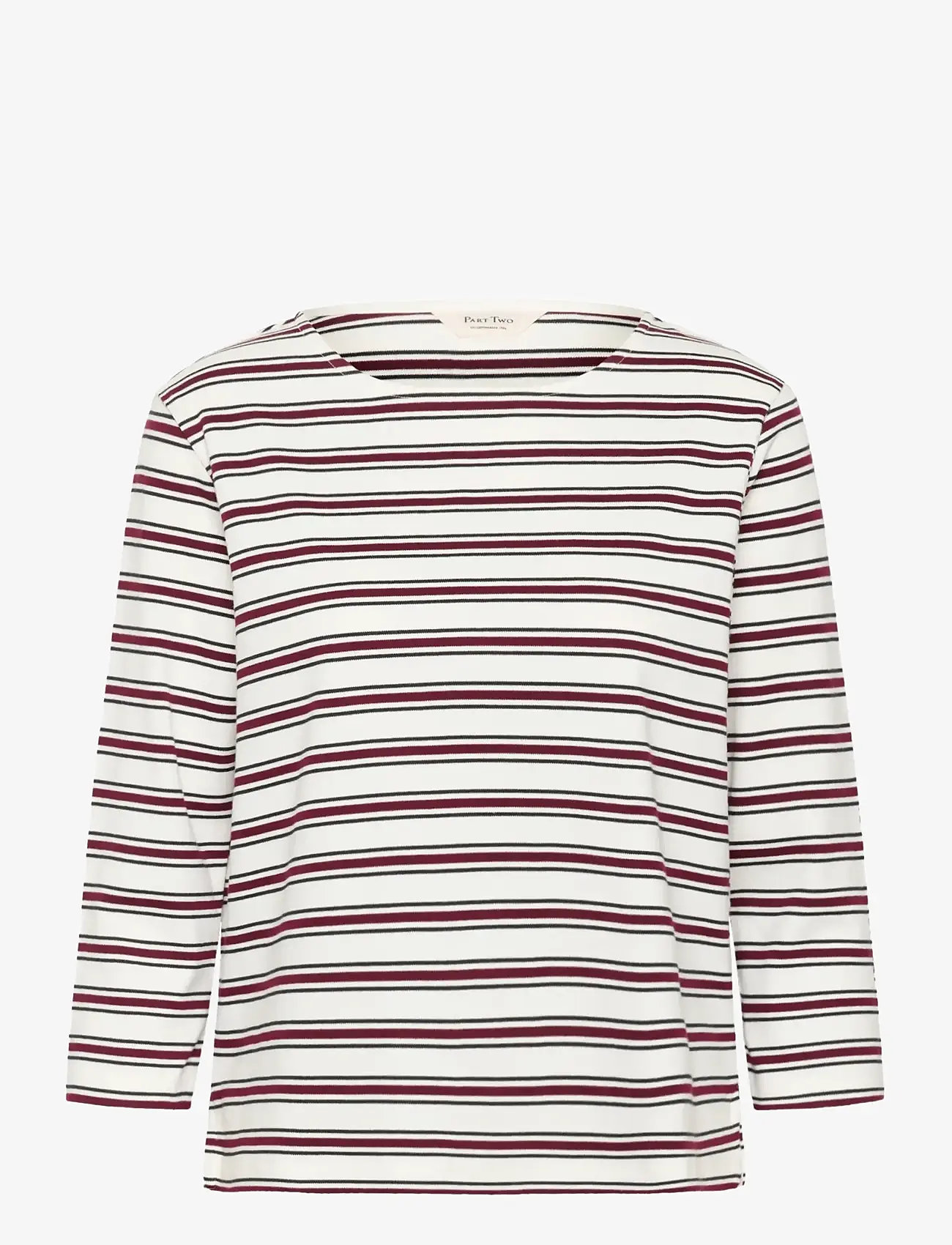 Part Two - NelaPW TS - langærmede toppe - multi stripe - 1