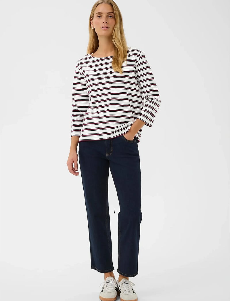 Part Two - NelaPW TS - langærmede toppe - multi stripe - 3