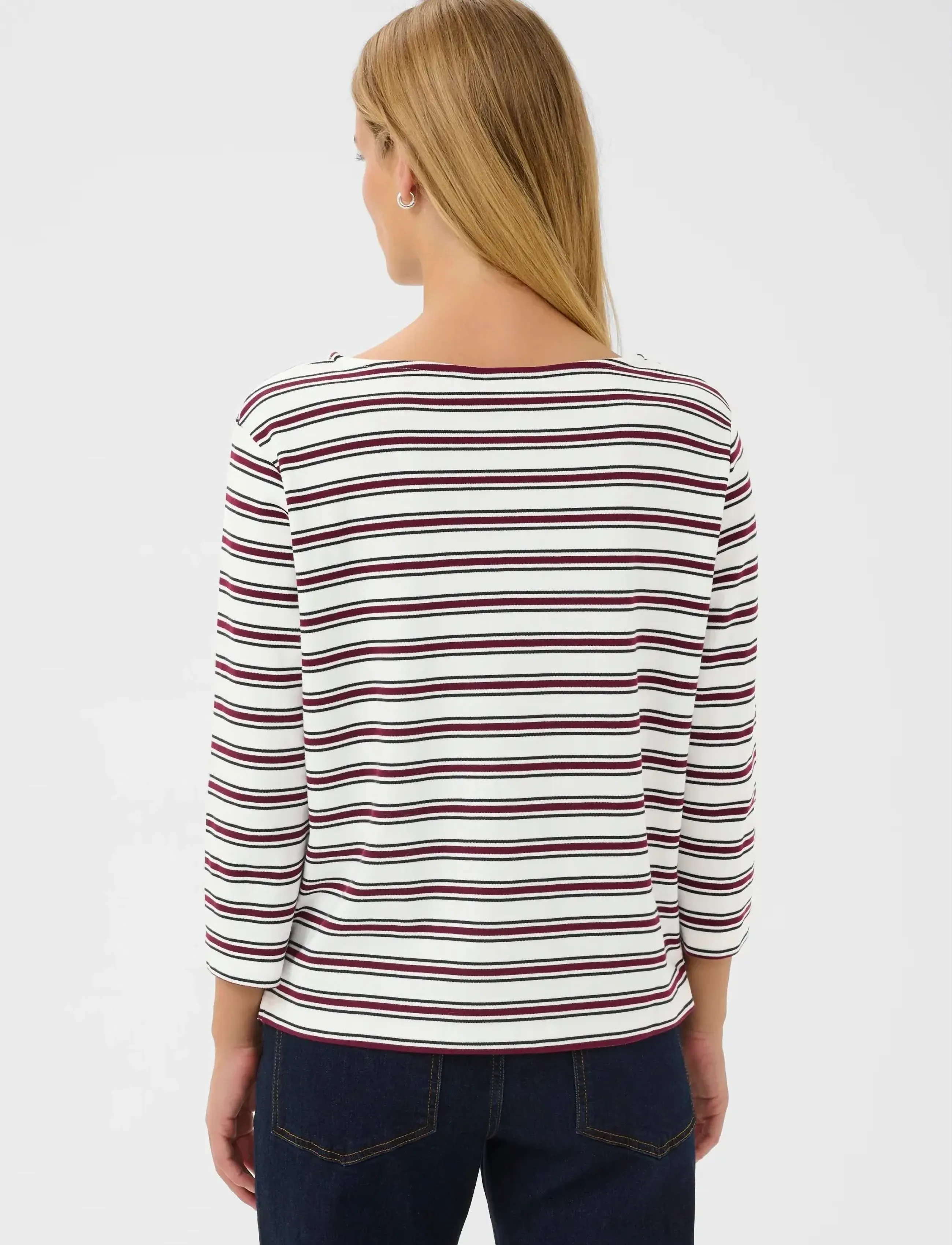 Part Two - NelaPW Tshirt - long-sleeved tops - multi stripe - 4
