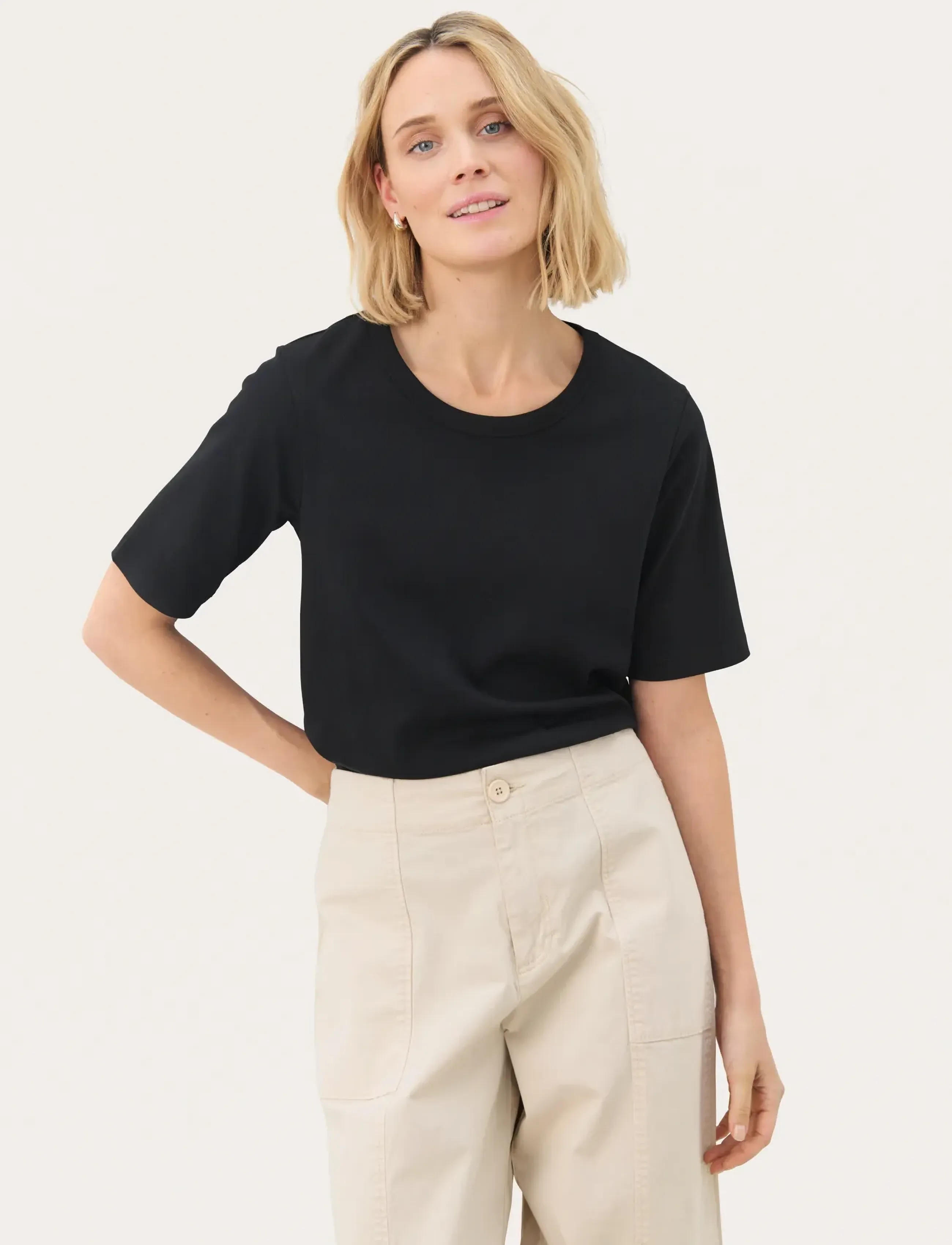 Part Two - RatanaPW TShirt - t-shirts - black - 0