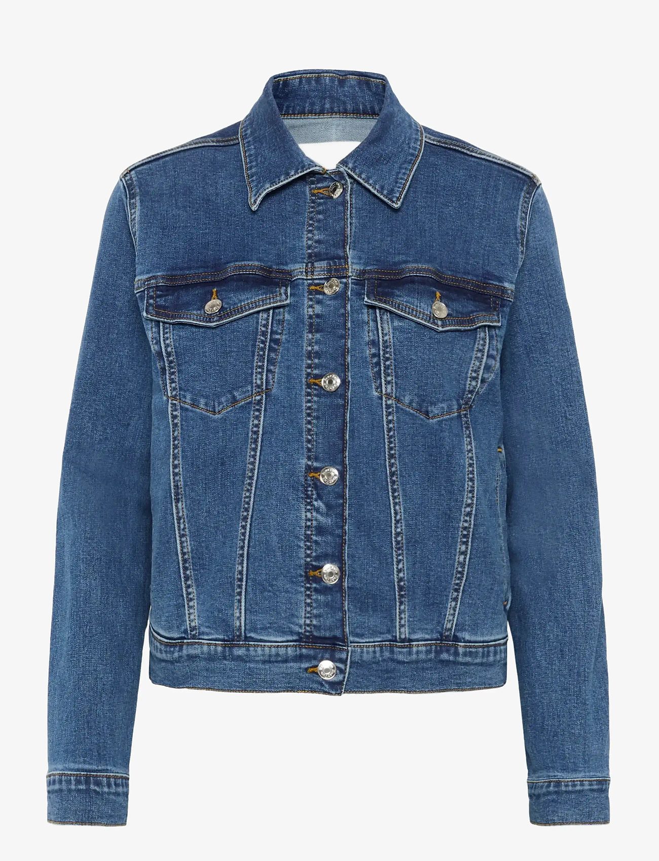 Part Two - NicholiaPW JA - frühlingsjacken - medium dark blue denim - 1