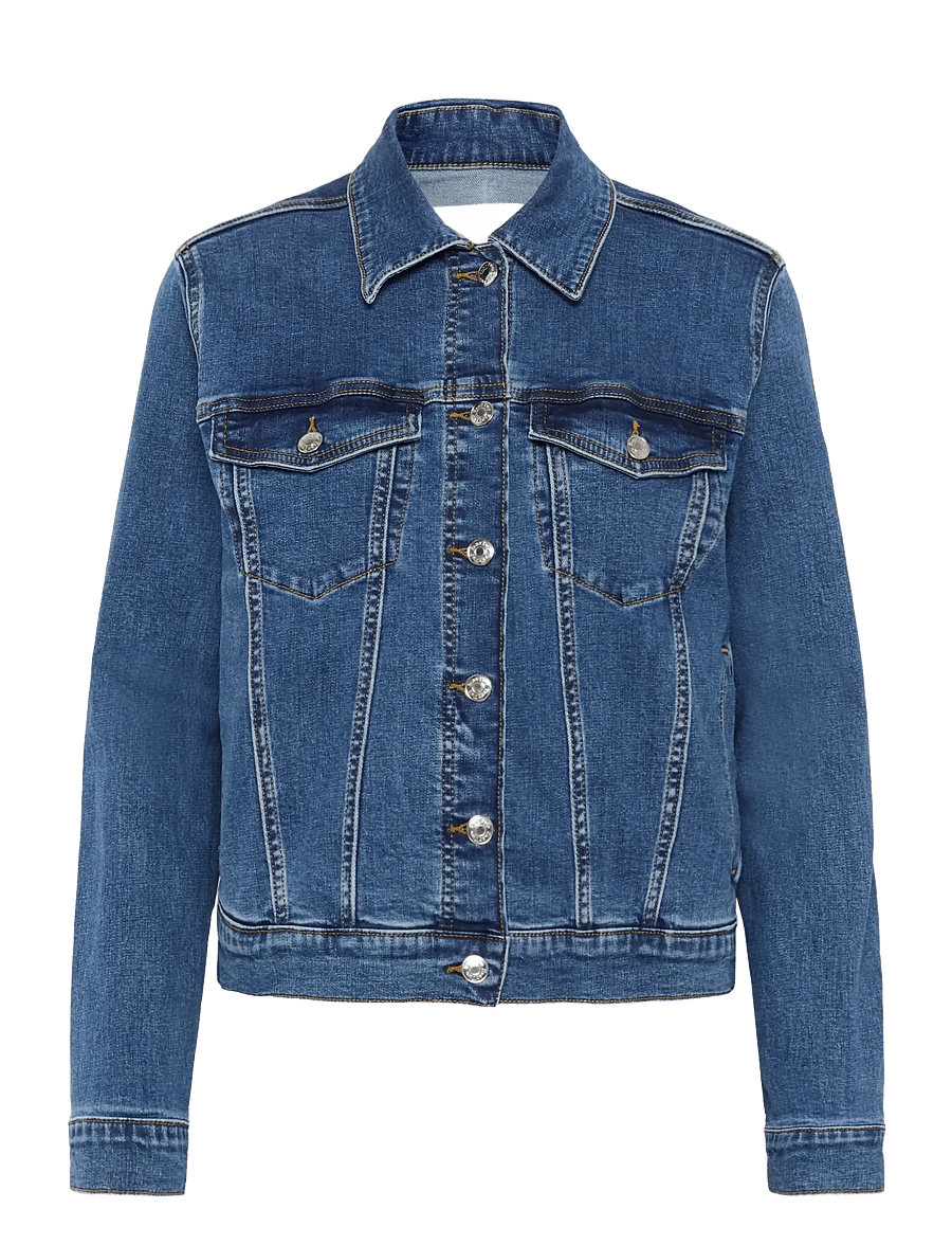 Part Two - NicholiaPW JA - denimjakker - medium dark blue denim - 1