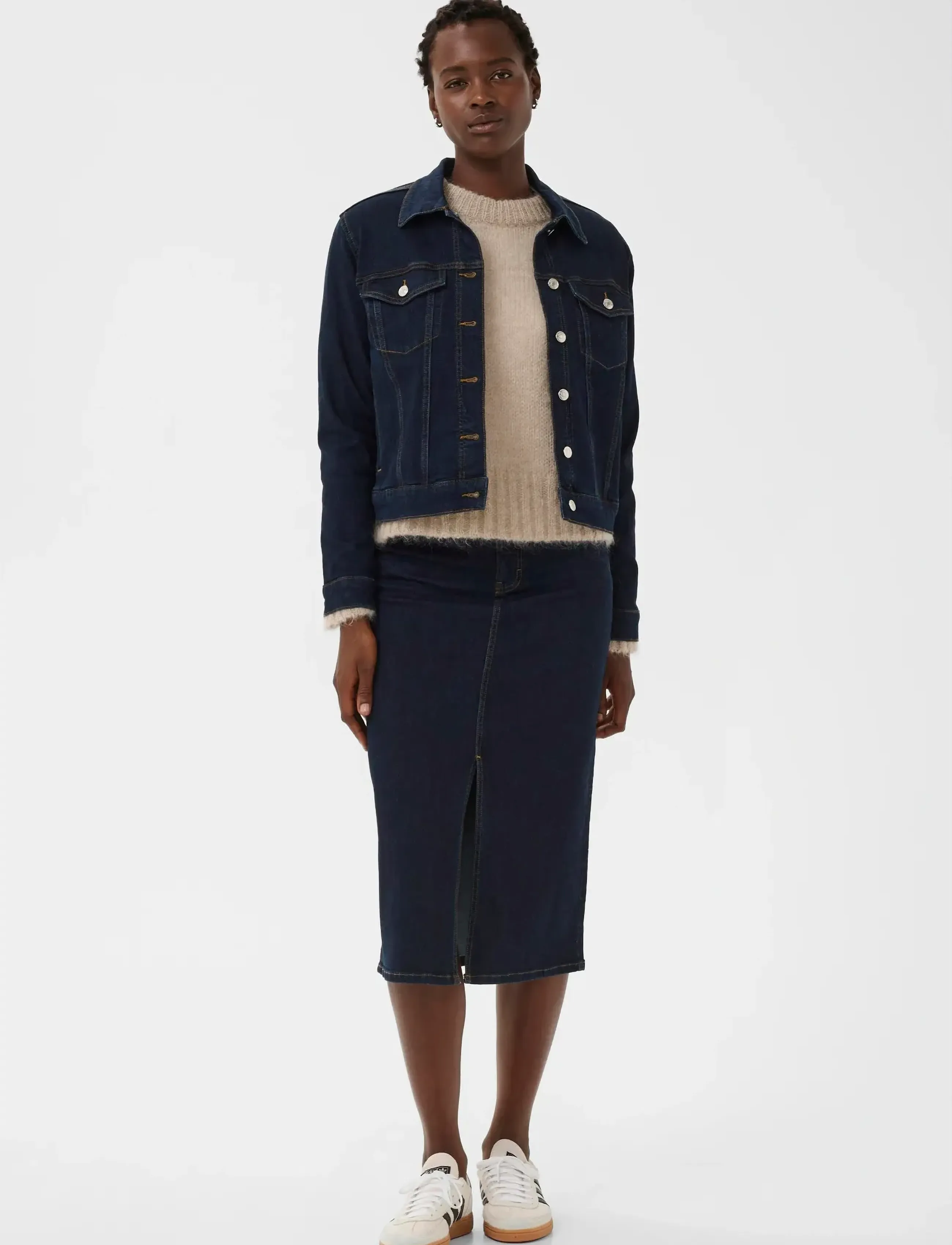 Part Two - NicholiaPW JA - overtøj - rinse blue denim - 3