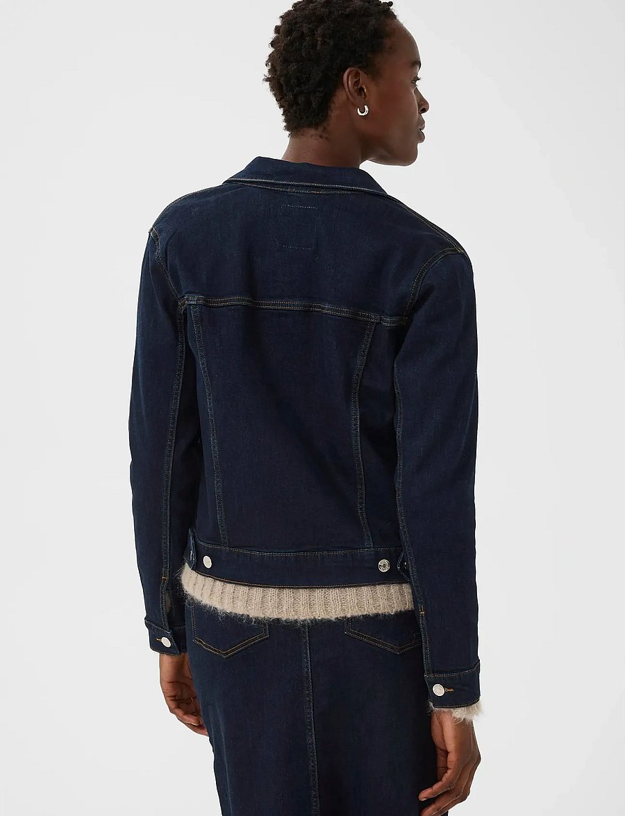 Part Two - NicholiaPW JA - denimjakker - rinse blue denim - 4