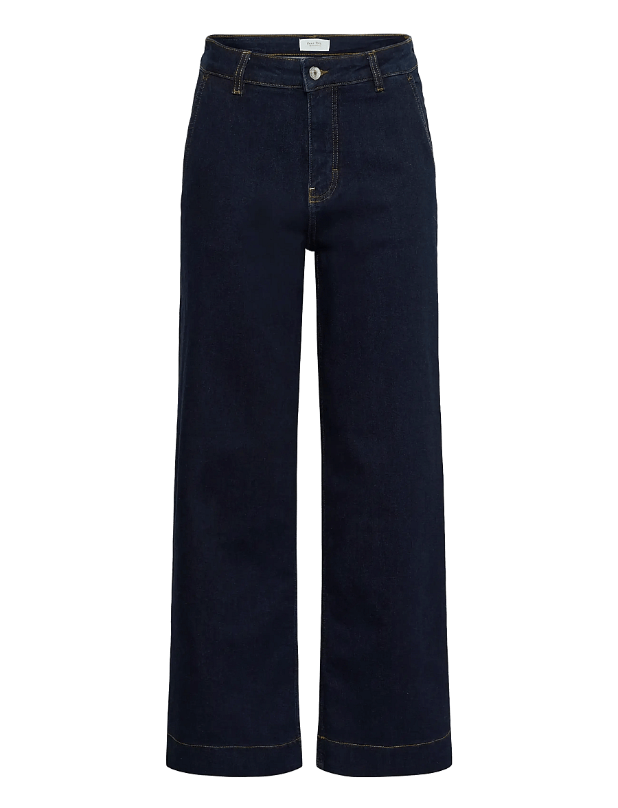 Part Two - BarbaPW JE - džinsa bikses ar taisnām starām - rinse blue denim - 1