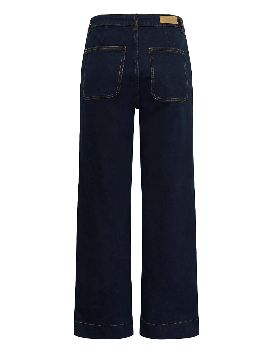 Part Two - BarbaPW JE - džinsa bikses ar taisnām starām - rinse blue denim - 2