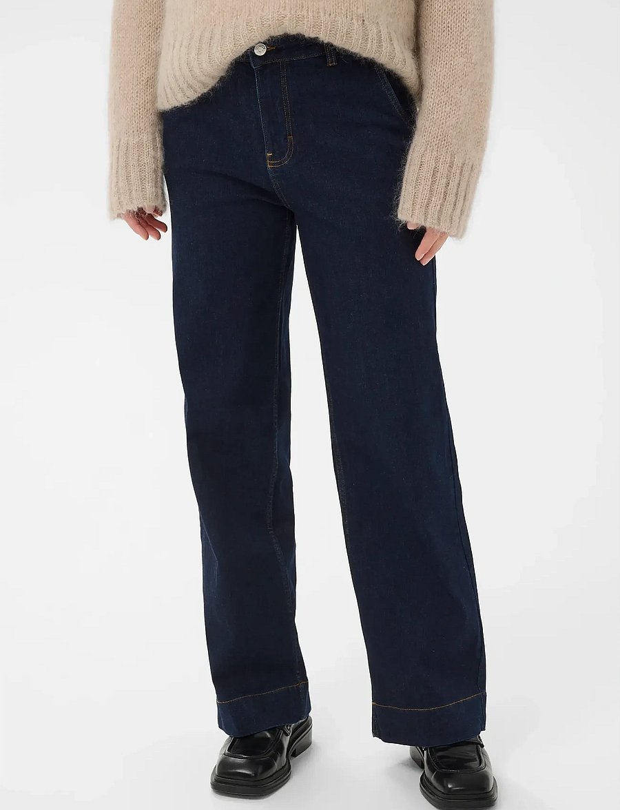 Part Two - BarbaPW JE - sirge säärega teksad - rinse blue denim - 0