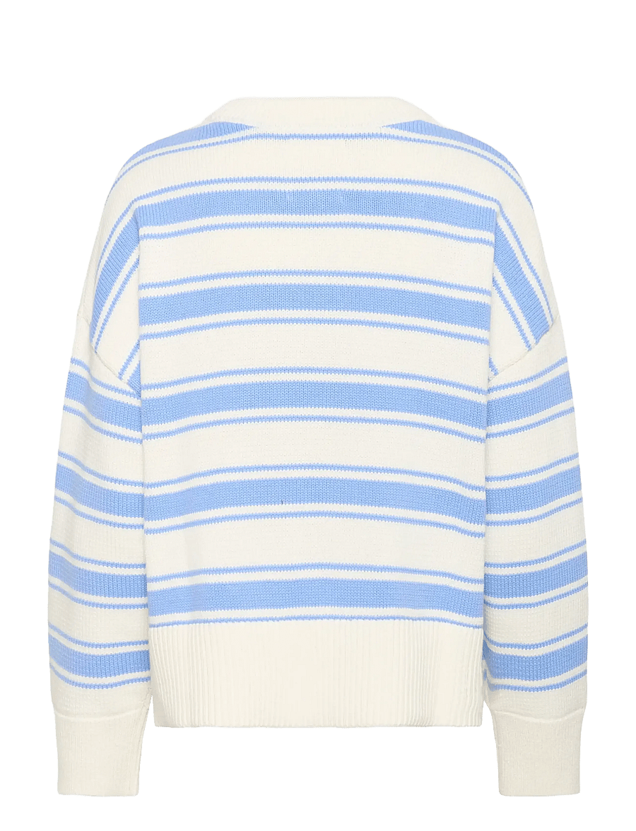 Part Two - SerafinePW PU - striktrøjer - hydrangea trio stripe - 2