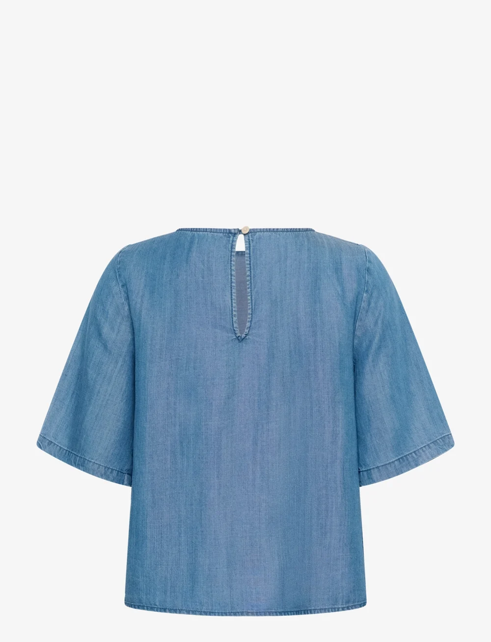 Part Two - MiekePW BL - kortärmade blusar - medium blue denim - 2