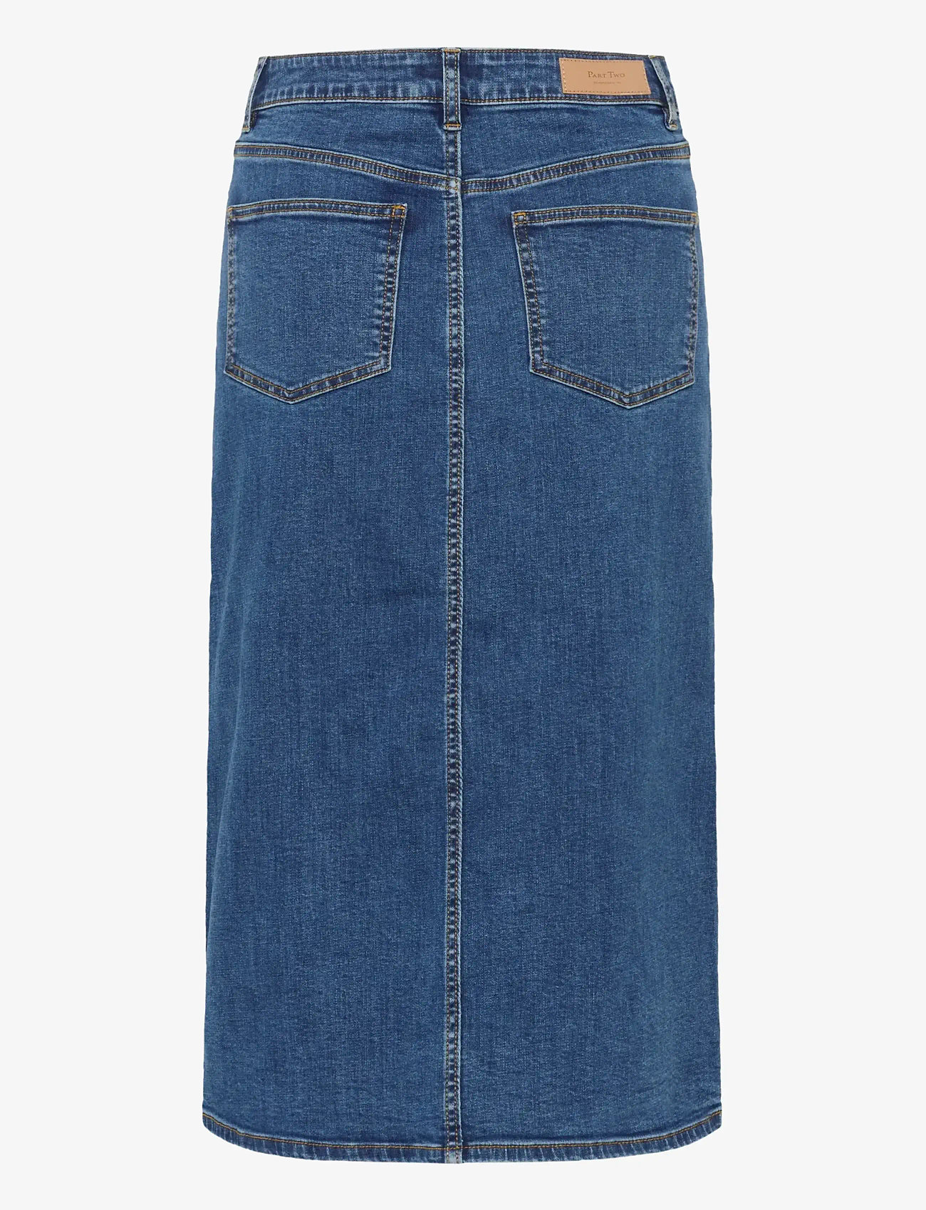 Part Two - DillinPW SK - denimnederdele - medium dark blue denim - 2