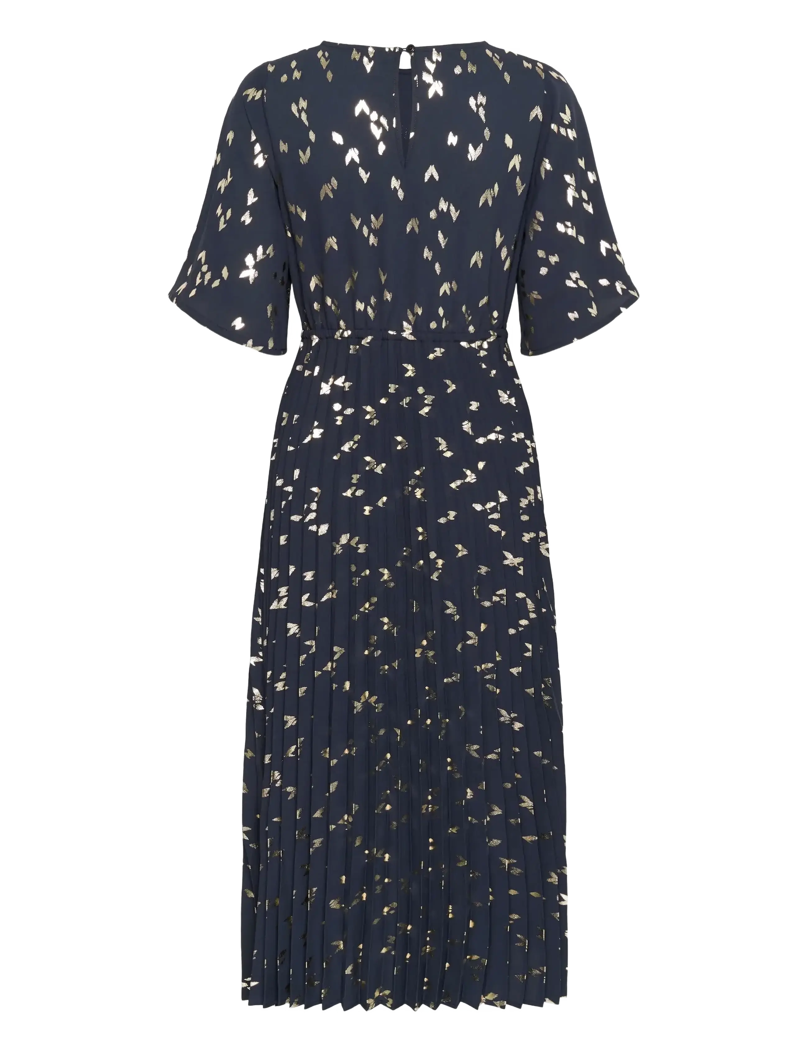 Part Two - SarafinaPW DR - midi kjoler - navy foil print - 2