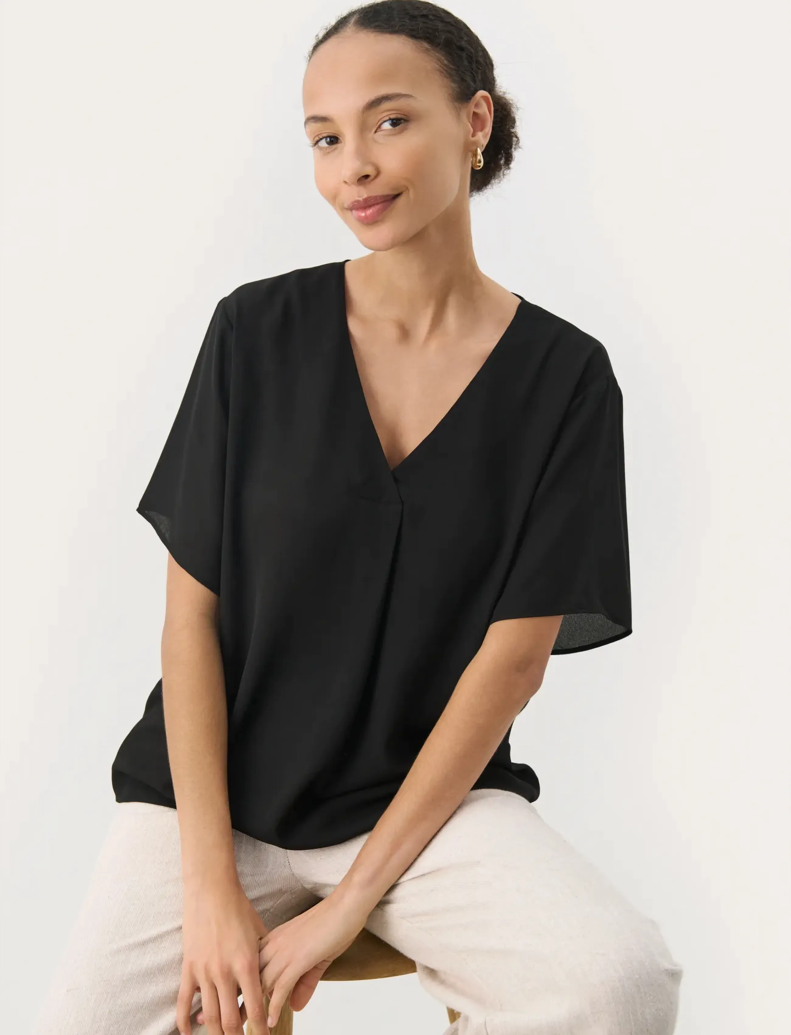 Part Two SanayaPW BL - Kläder - BLACK / black