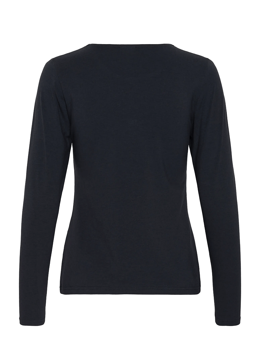 Part Two - NemajasPW Tshirt - langärmlige tops - dark navy - 2