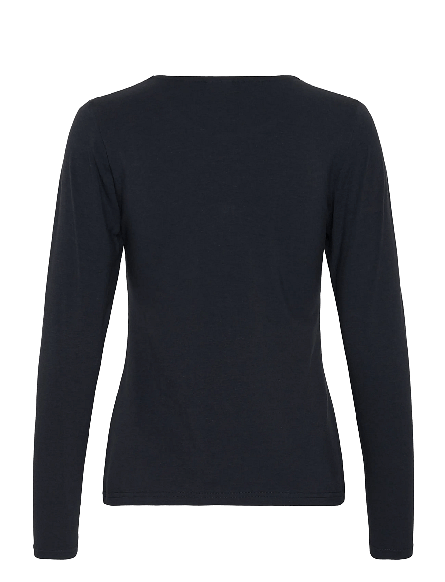 Part Two - NemajasPW Tshirt - pikkade varrukatega topid - dark navy - 2