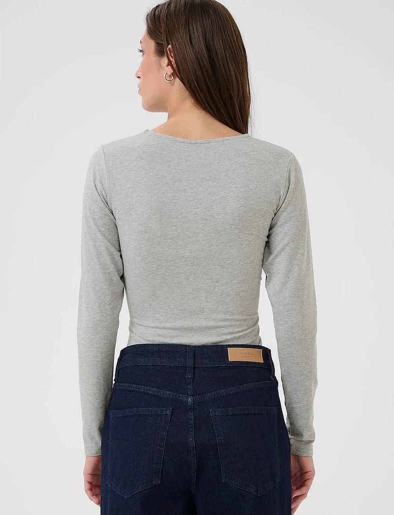 Part Two - NemajasPW TS - medium grey melange - 3