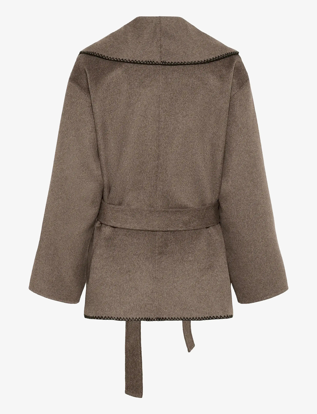 Part Two - SafranPW OTW - vinterjakker - dark walnut melange - 1