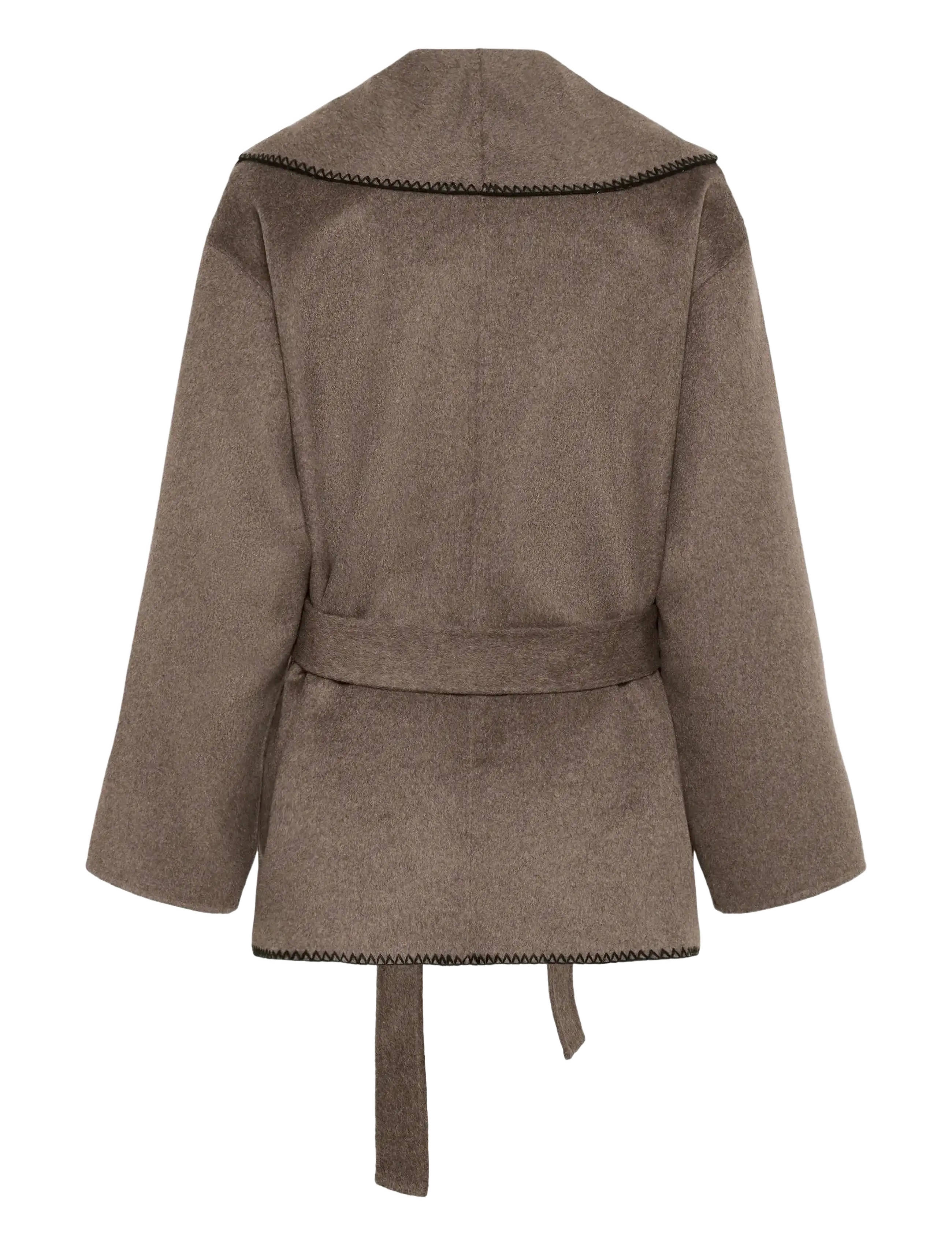 Part Two - SafranPW OTW - winterjacken - dark walnut melange - 1