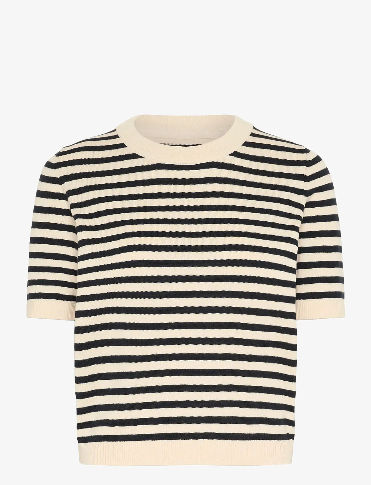 Part Two - GertianaPW PU - pullover - dark navy stripe - 1