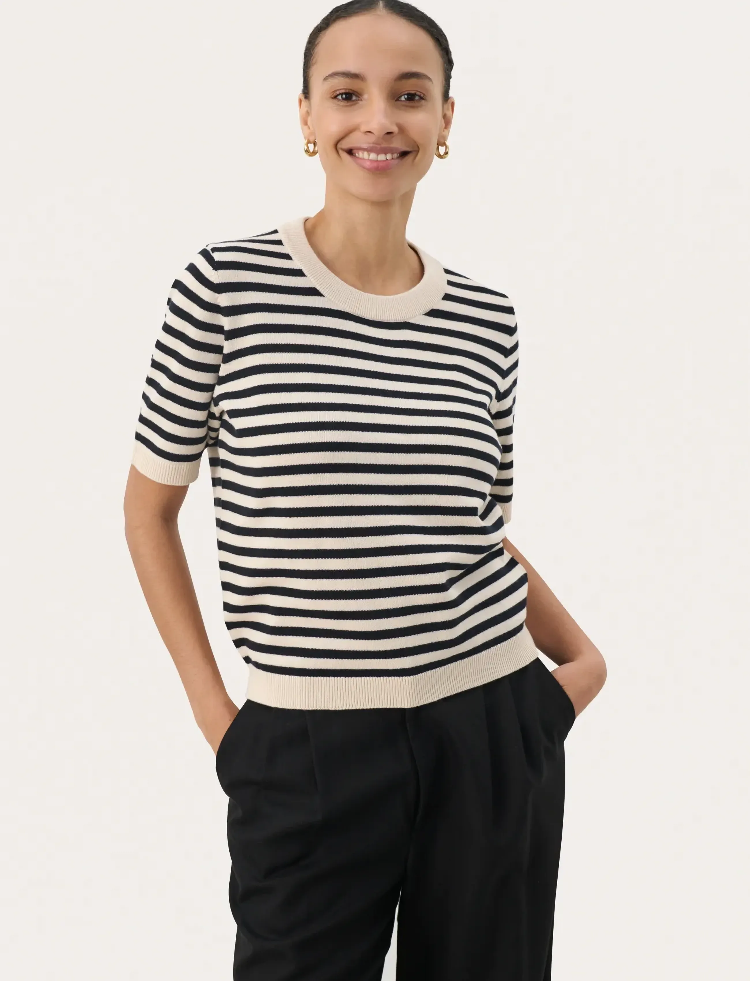 Part Two Gertianapw Pu, S, Knitwear, Mehrfarbig/gemustert - Jumpers, Frauen