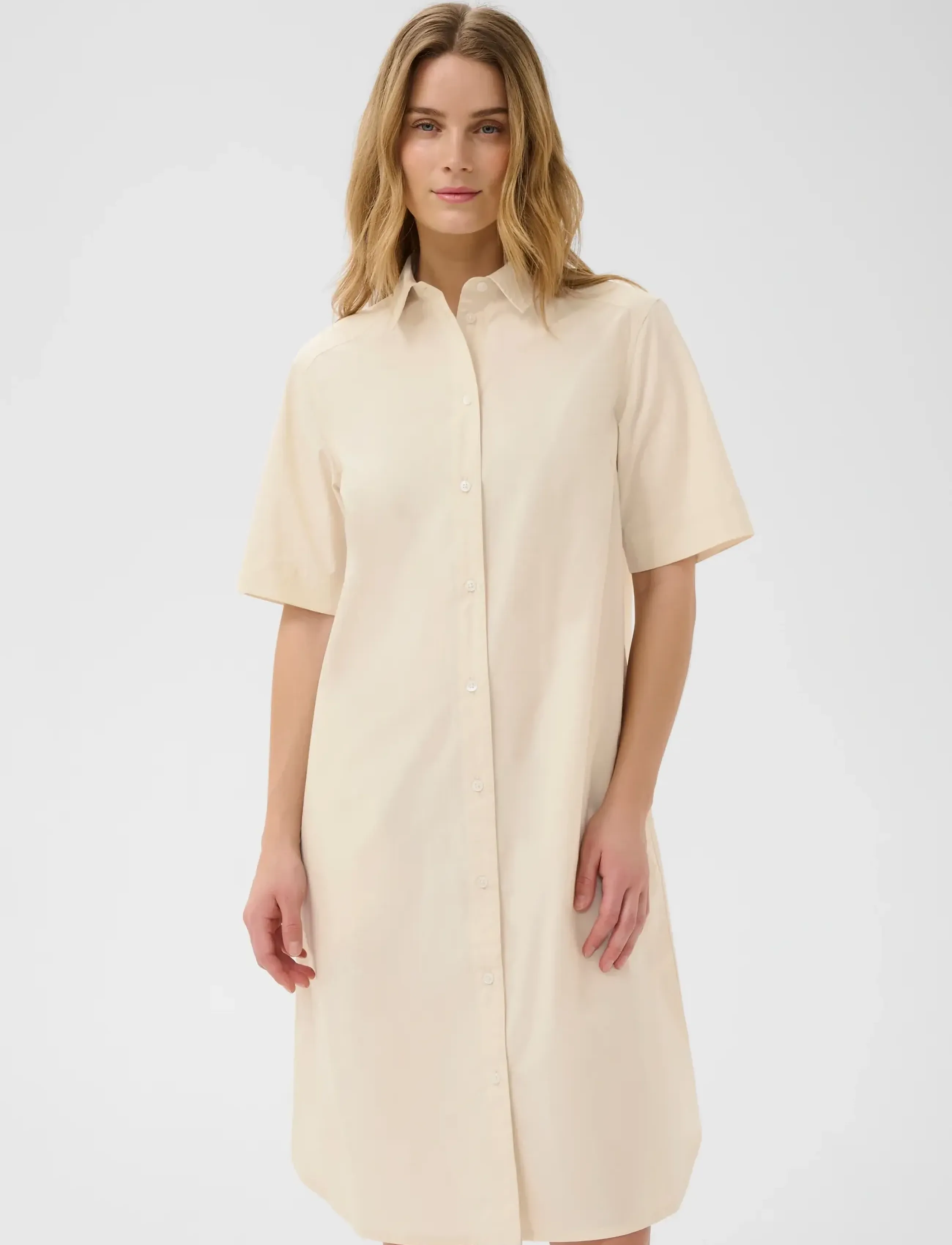 Part Two Harperpw Dress, 38, Dresses, Creme - Knee-length & Midi, Frauen