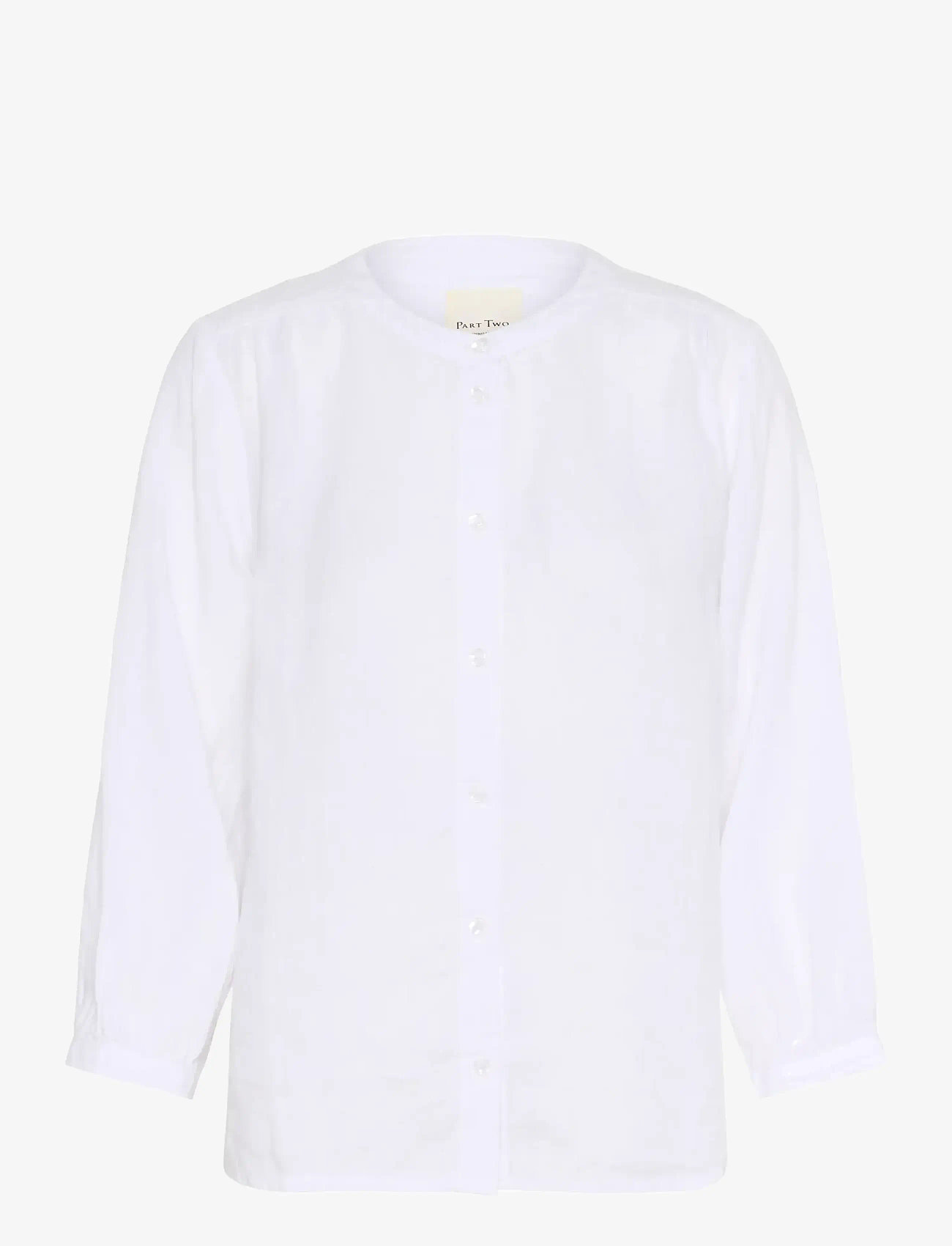 Part Two - PersillesPW SH - linen shirts - bright white - 1