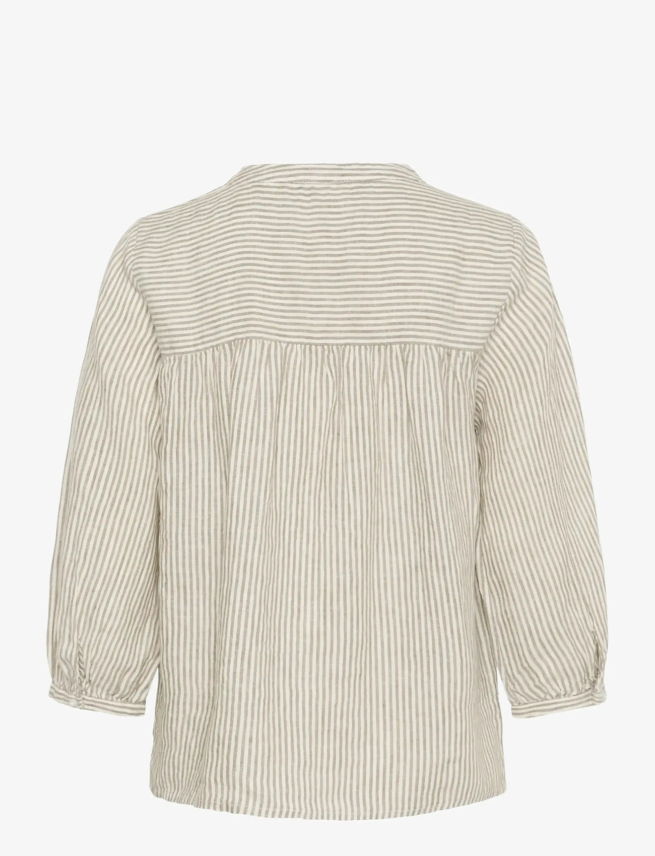 Part Two - PersillesPW SH - linen shirts - vetiver stripe - 2