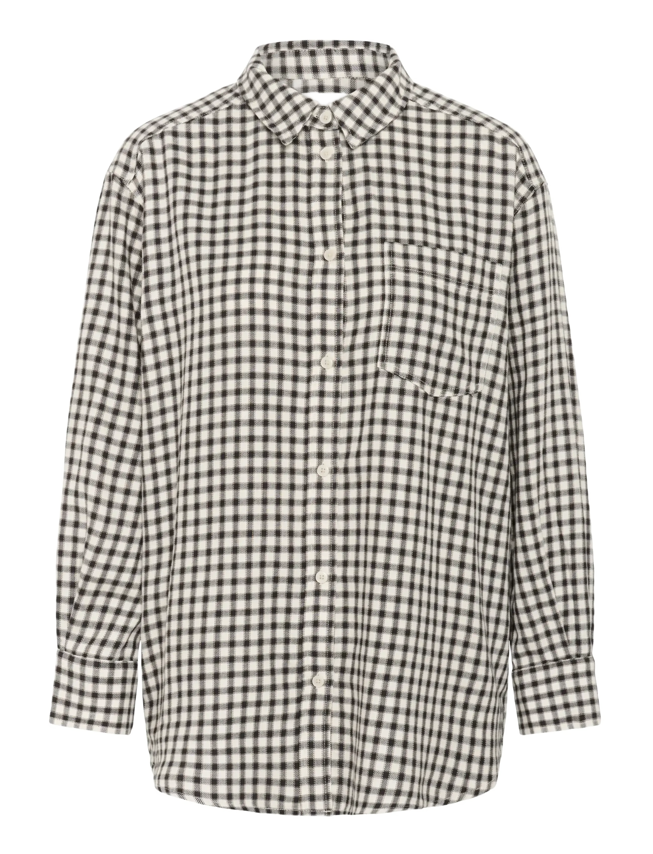 Part Two SameaPW SH - Skjorter - DARK NAVY MINI CHECK / black