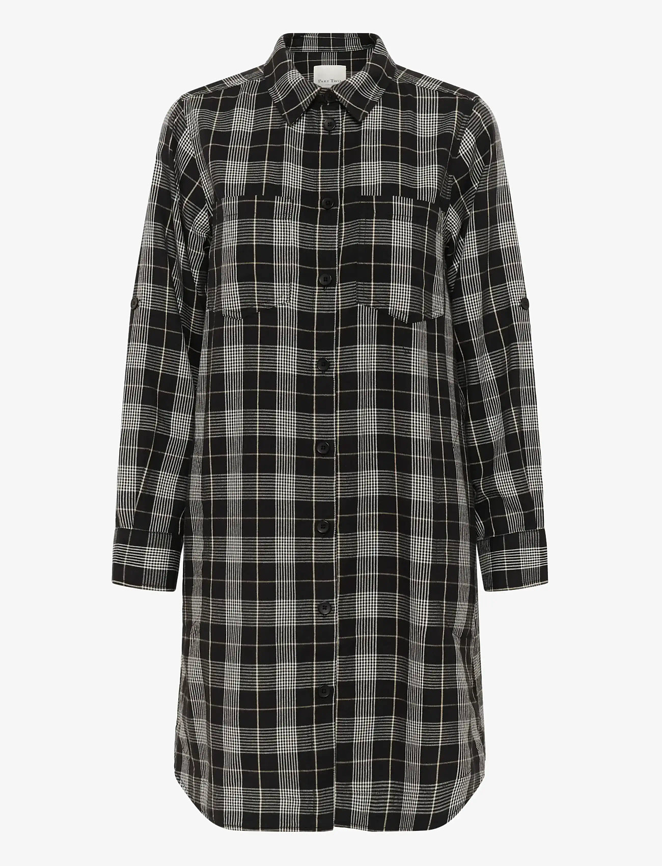 Part Two - SardiasPW DR - hemdkleider - black check - 0