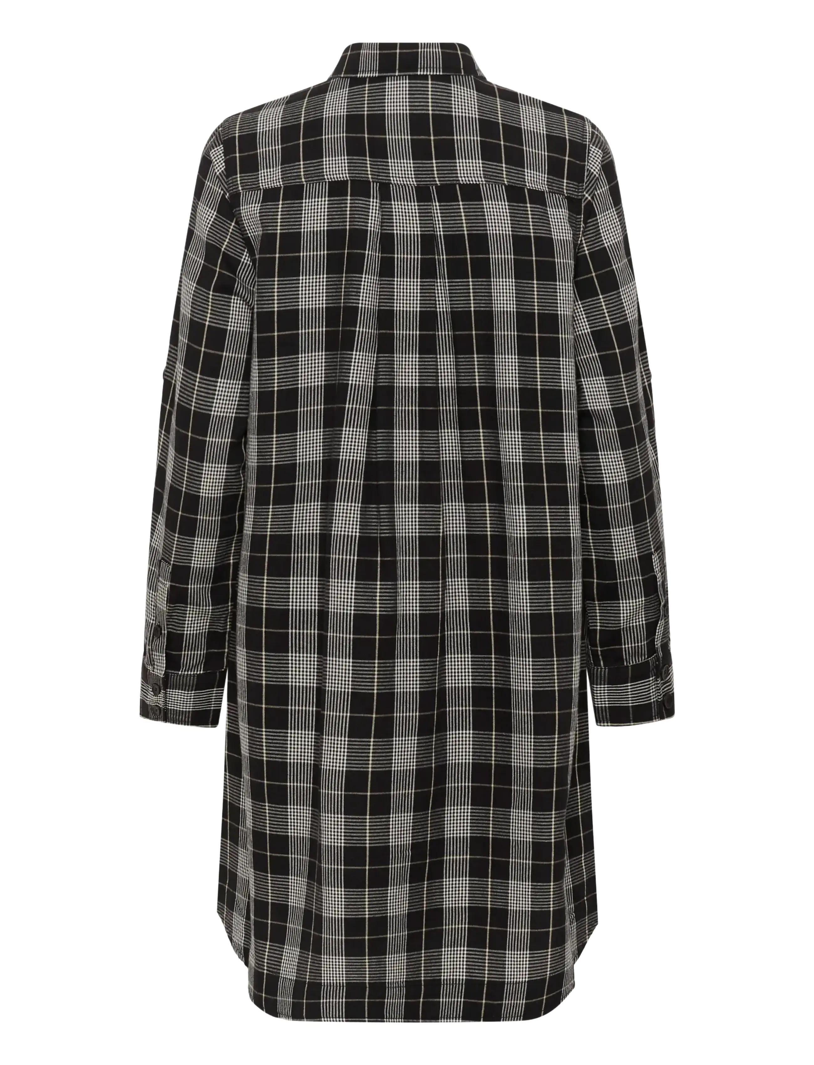 Part Two - SardiasPW DR - skjortekjoler - black check - 1