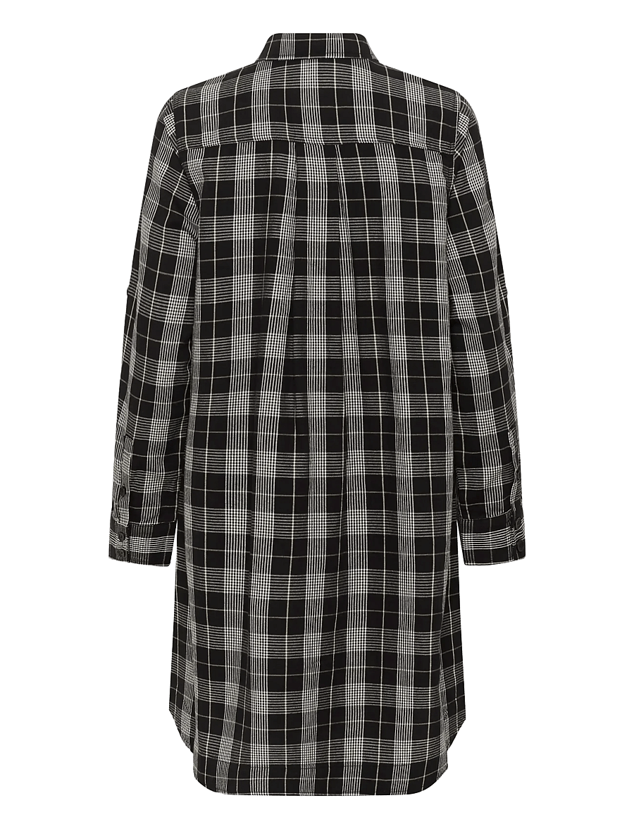 Part Two - SardiasPW DR - hemdkleider - black check - 1