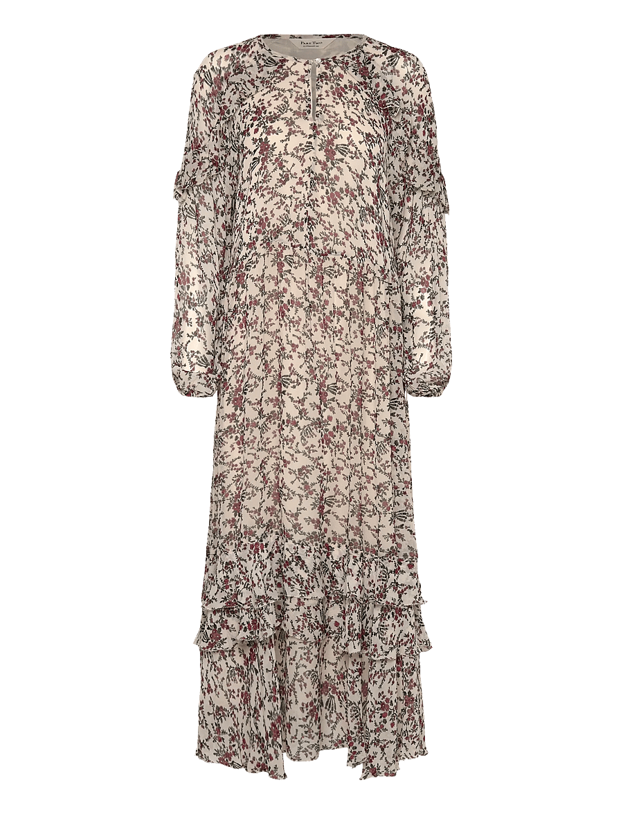 Part Two - SammiPW DR - maxikleider - whitecap gray flower bouquet - 1