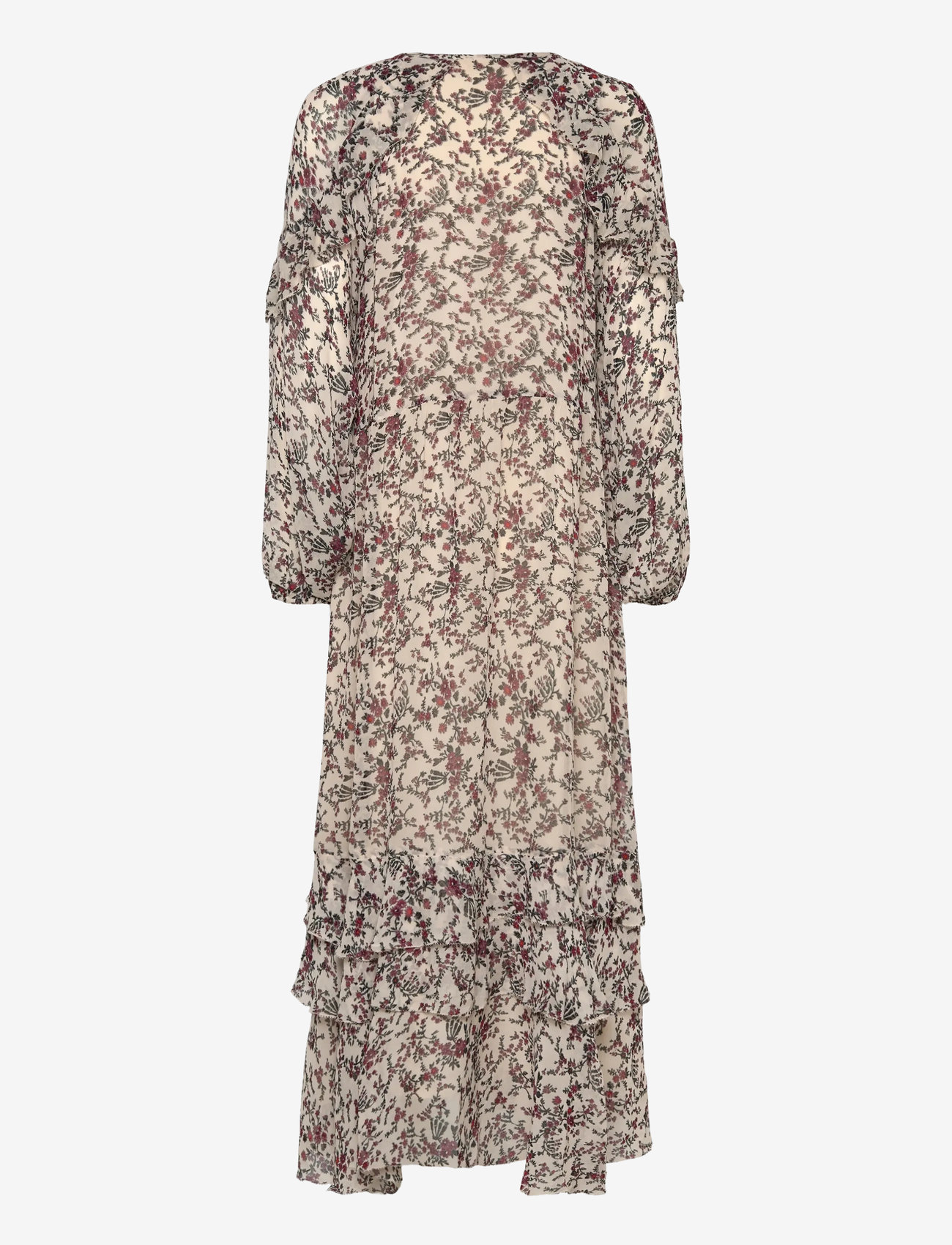 Part Two - SammiPW DR - maxi kjoler - whitecap gray flower bouquet - 1