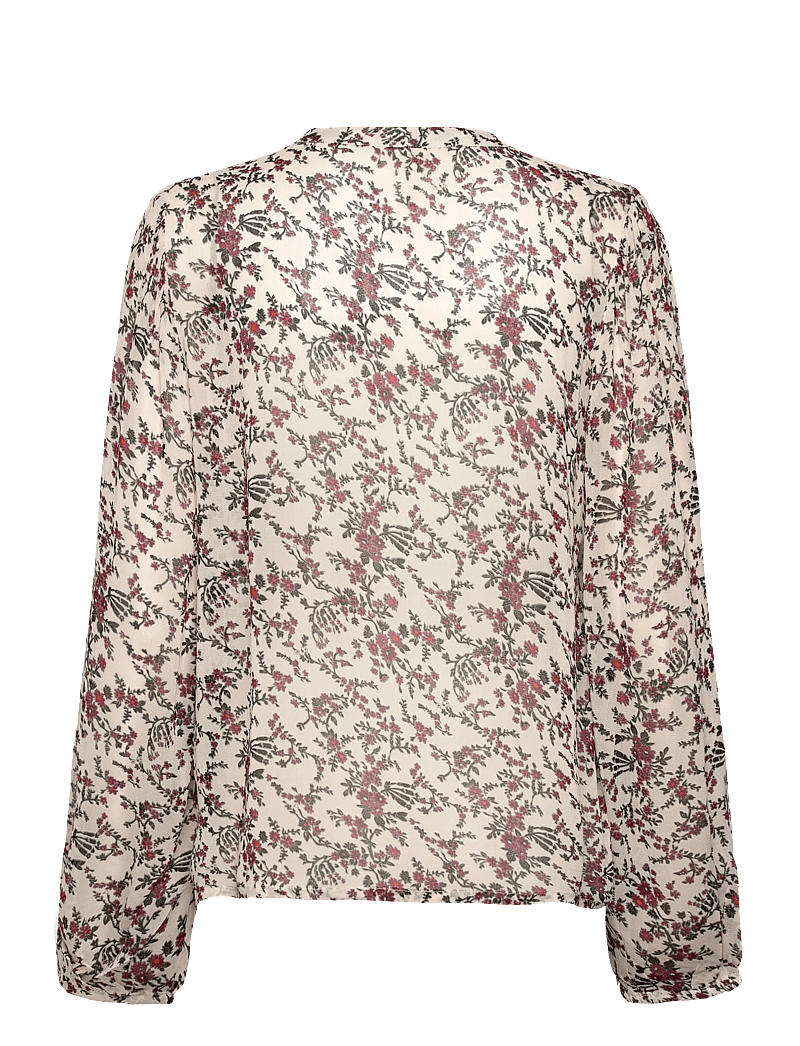 Part Two - SandiPW BL - pitkähihaiset puserot - whitecap gray flower bouquet - 1