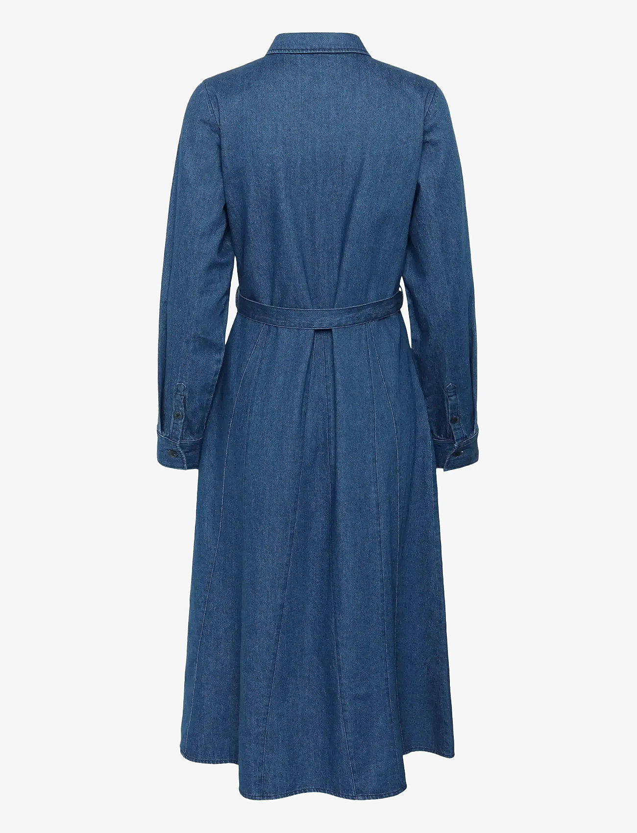 Part Two - EsilyasPW DR - hemdkleider - medium dark blue denim - 1