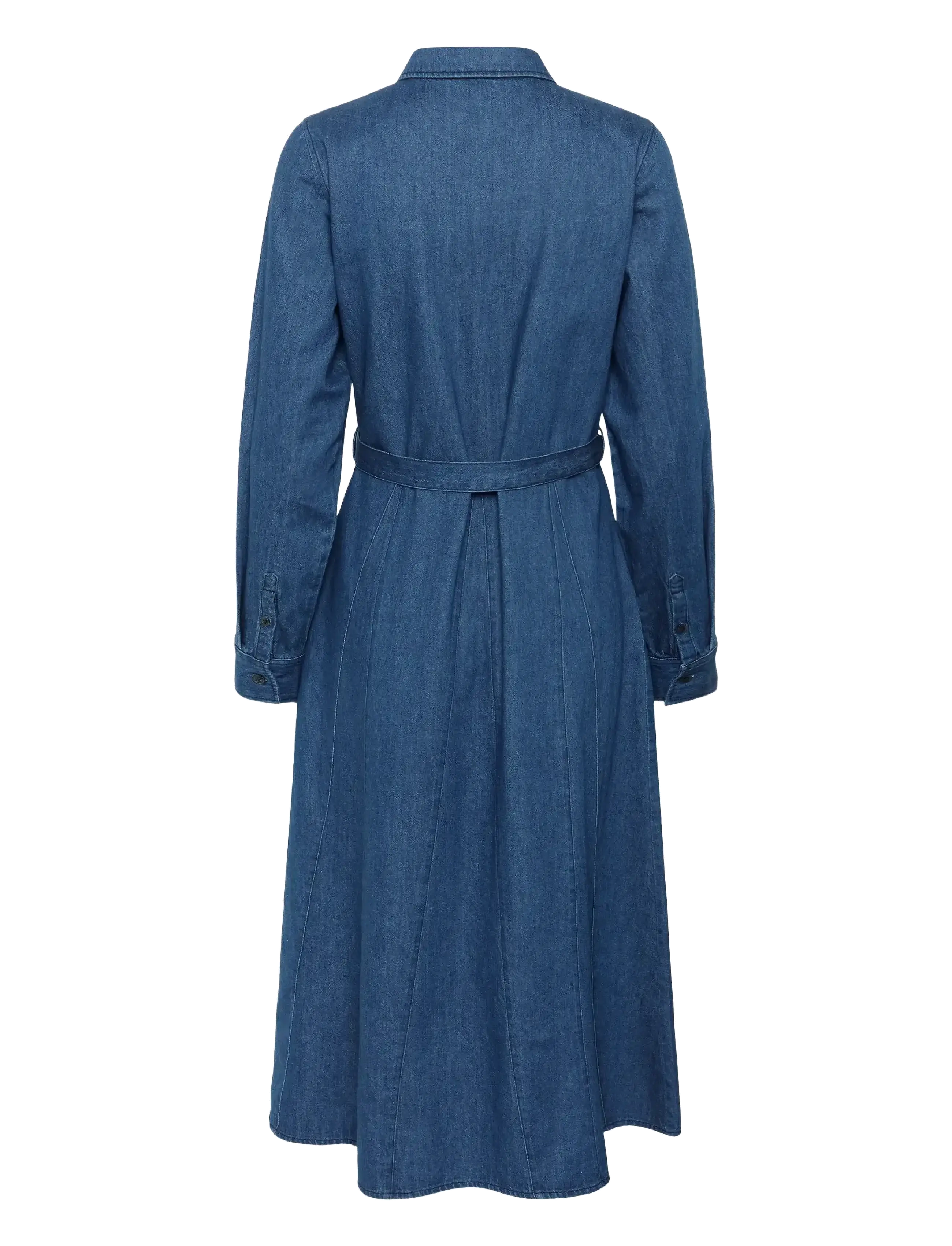 Part Two - EsilyasPW DR - midiklänningar - medium dark blue denim - 2