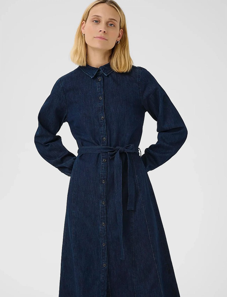 Part Two - EsilyasPW DR - särkkleidid - rinse blue denim - 0
