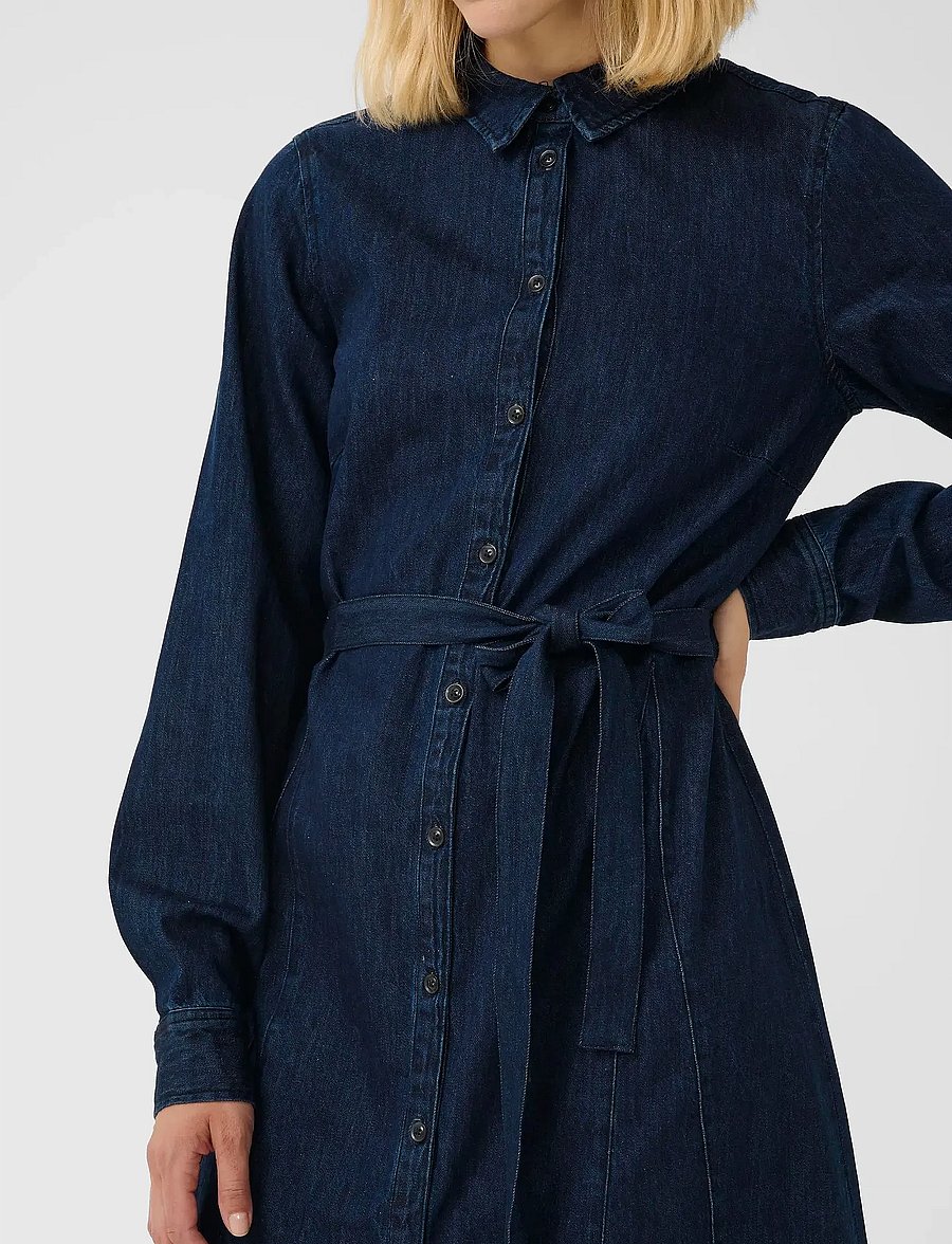 Part Two - EsilyasPW DR - särkkleidid - rinse blue denim - 4