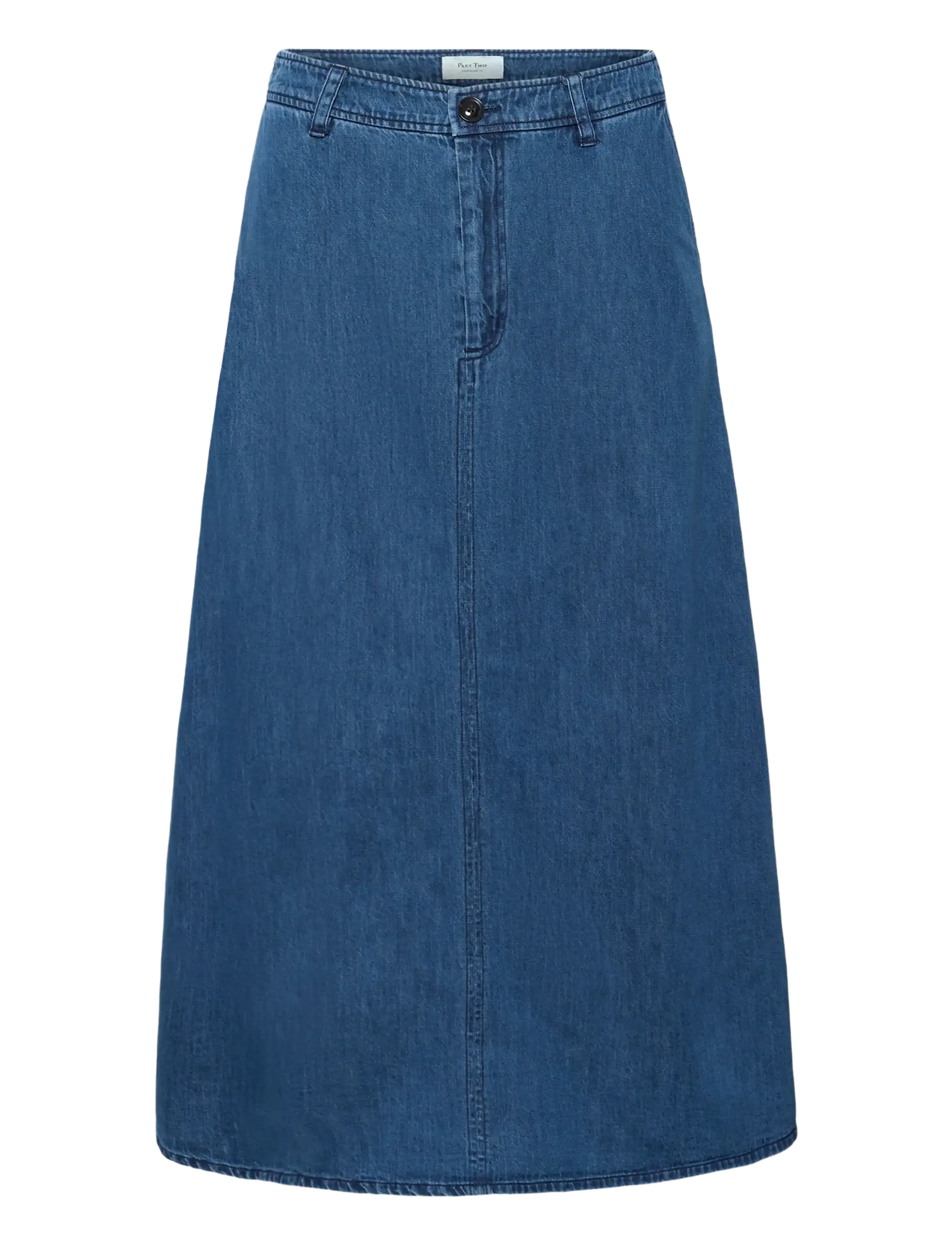 Part Two SaramariePW SK - Rokken - MEDIUM DARK BLUE DENIM / blue