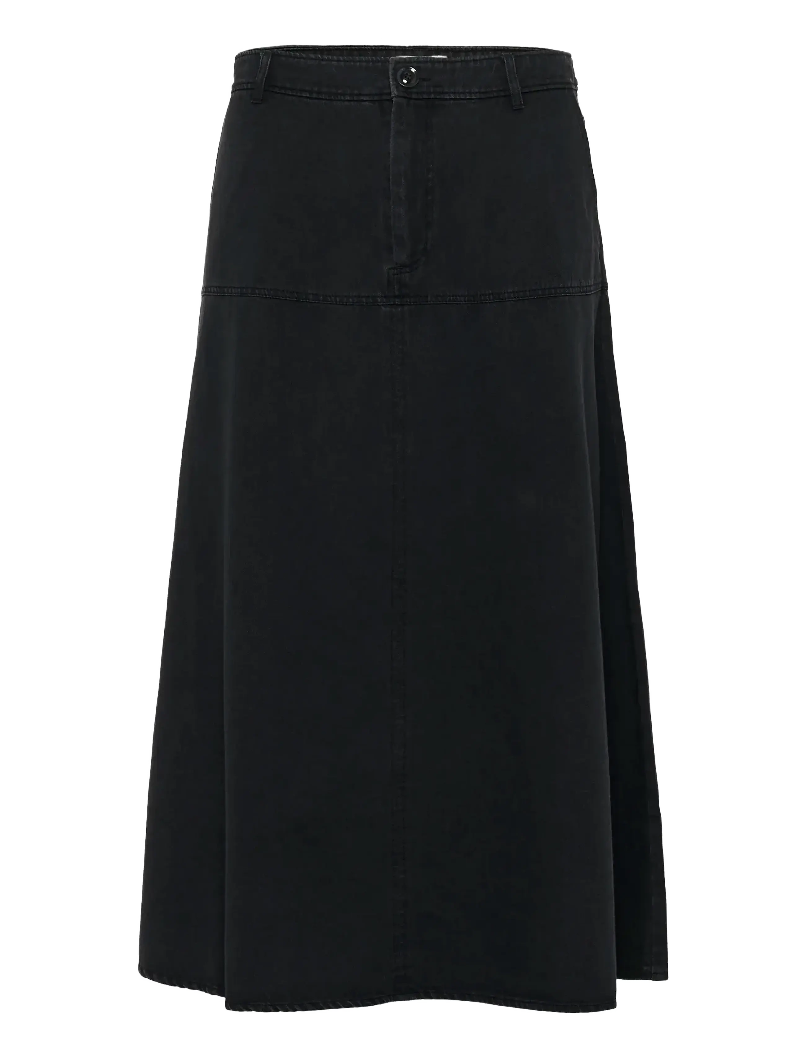 Part Two SaramariePW SK - Tøj - WASHED BLACK DENIM / black
